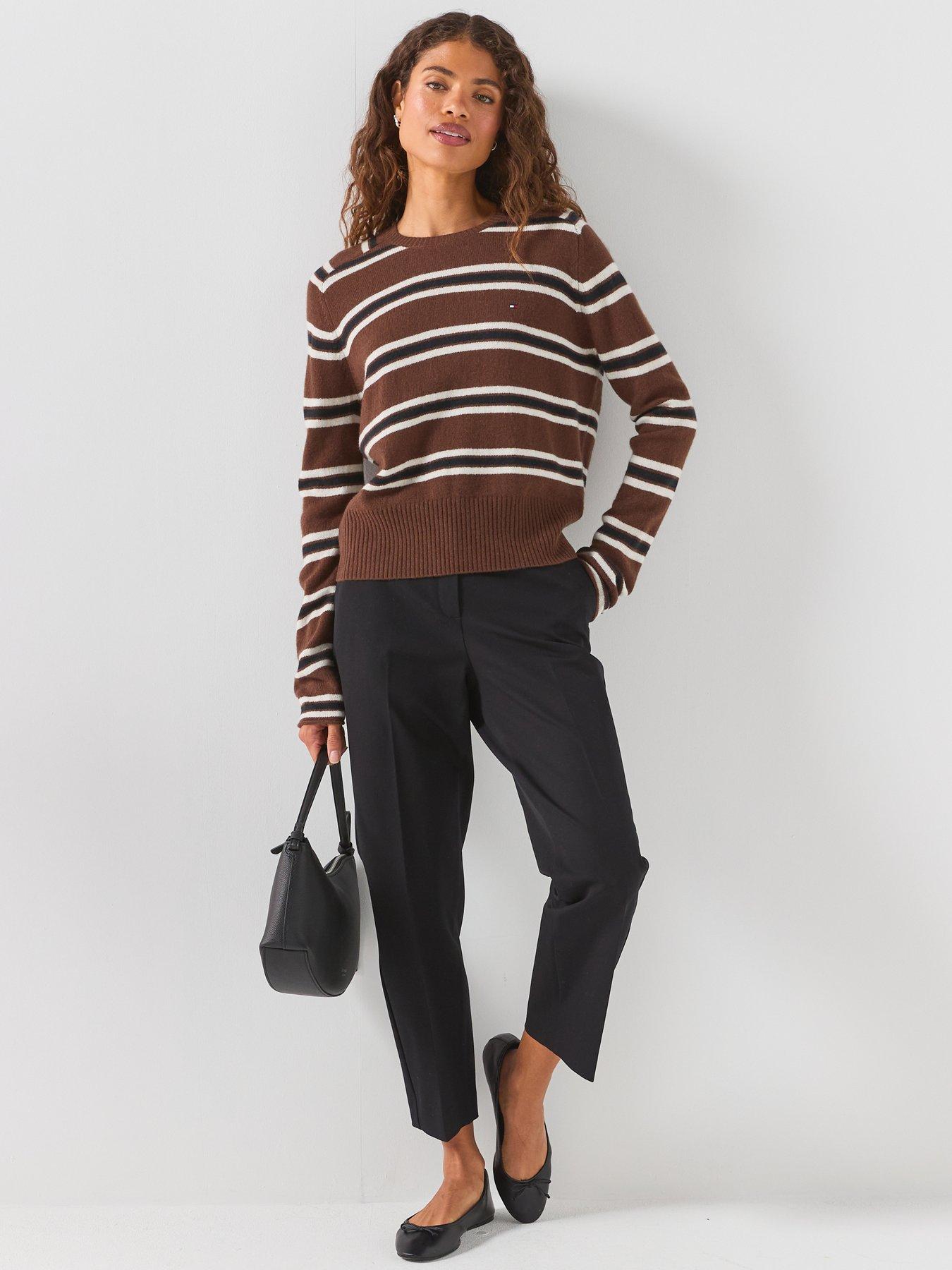 Image 3 of 6 of Tommy Hilfiger Gabardine Slim Straight - Black