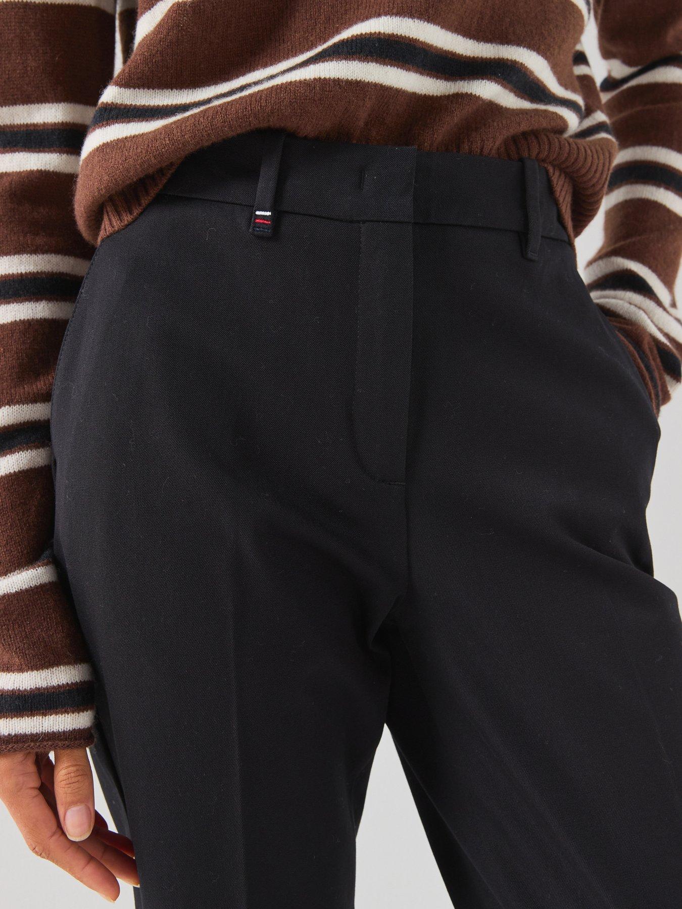 Image 4 of 6 of Tommy Hilfiger Gabardine Slim Straight - Black