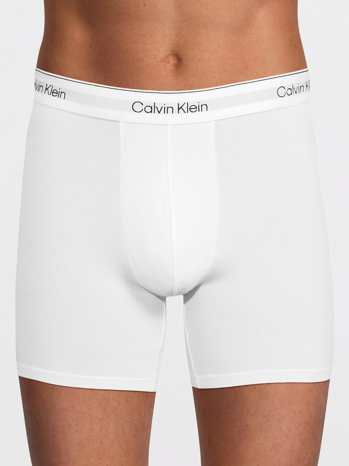 Image 2 of 4 of Calvin Klein 3 Pack Boxer Briefs - Assorted