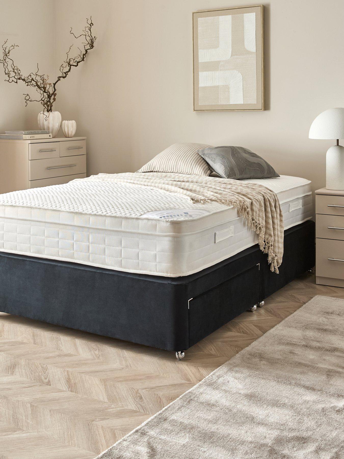 Shire Beds Plush Upholstered Bed Base - Sk Ns