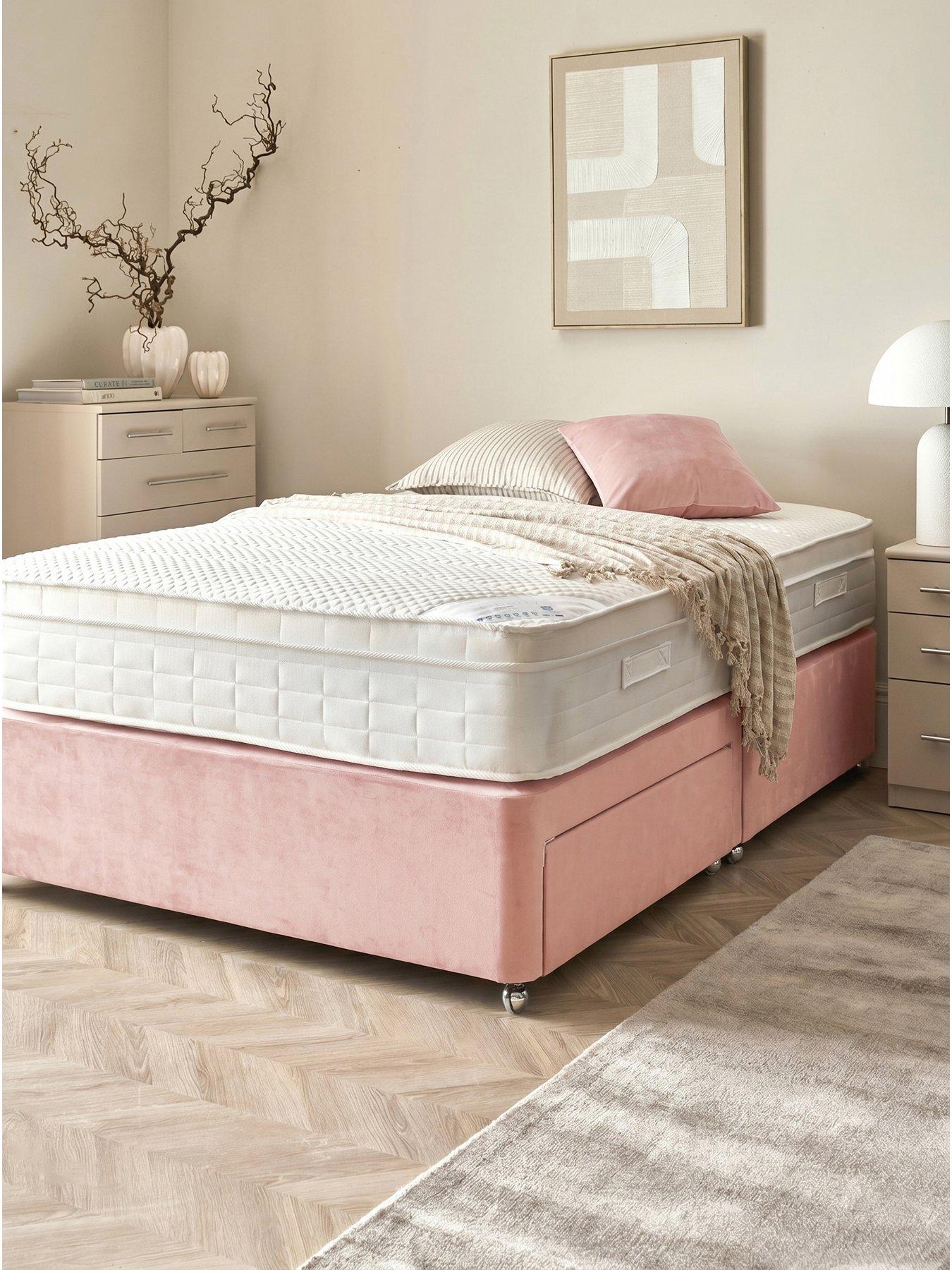 Shire Beds Plush Upholstered Bed Base - Sk 4d
