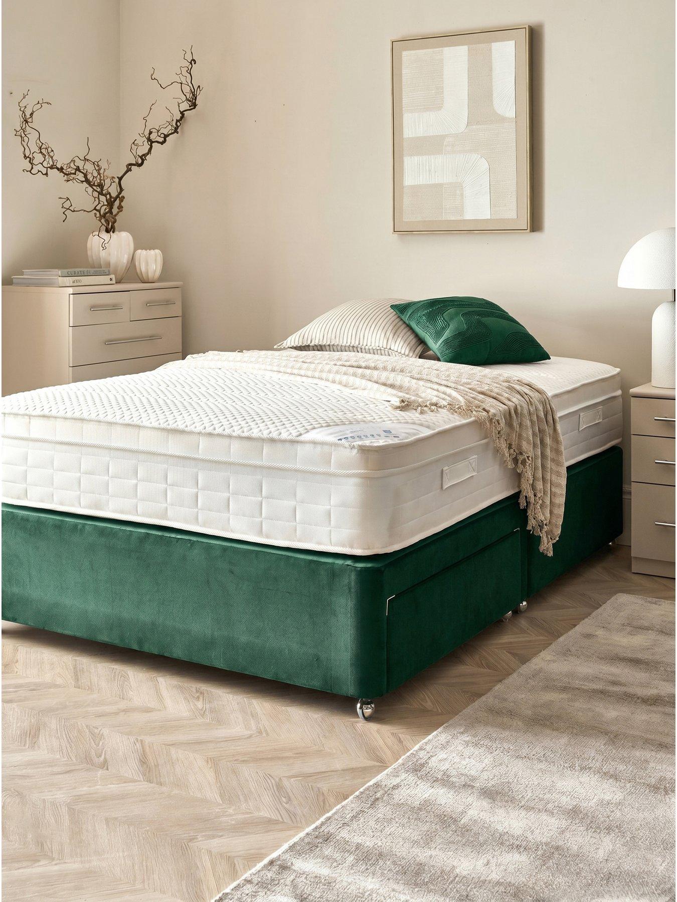 Shire Beds Plush Upholstered Bed Base - Sk Ns