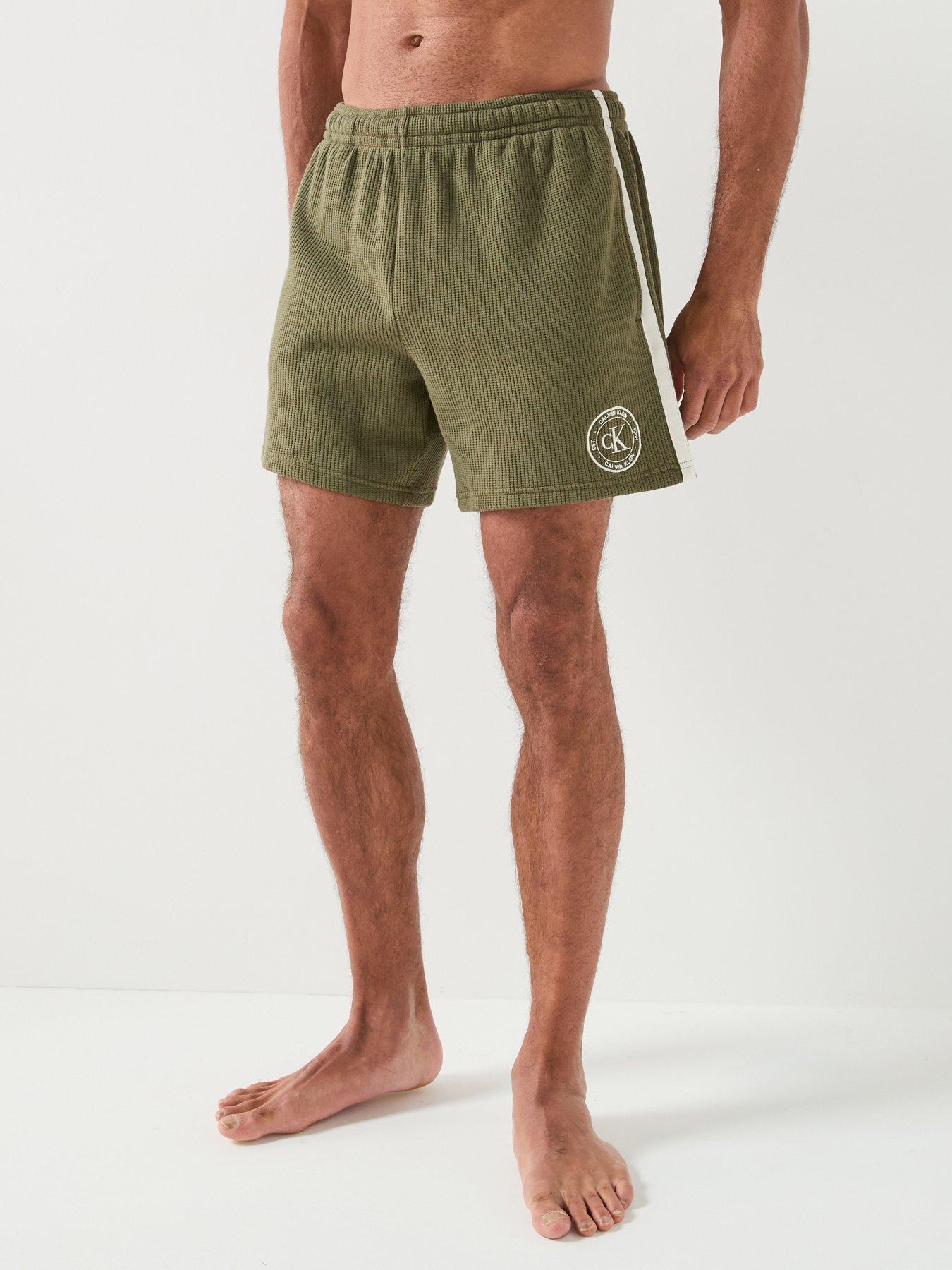Calvin Klein Waffle Shorts - Green