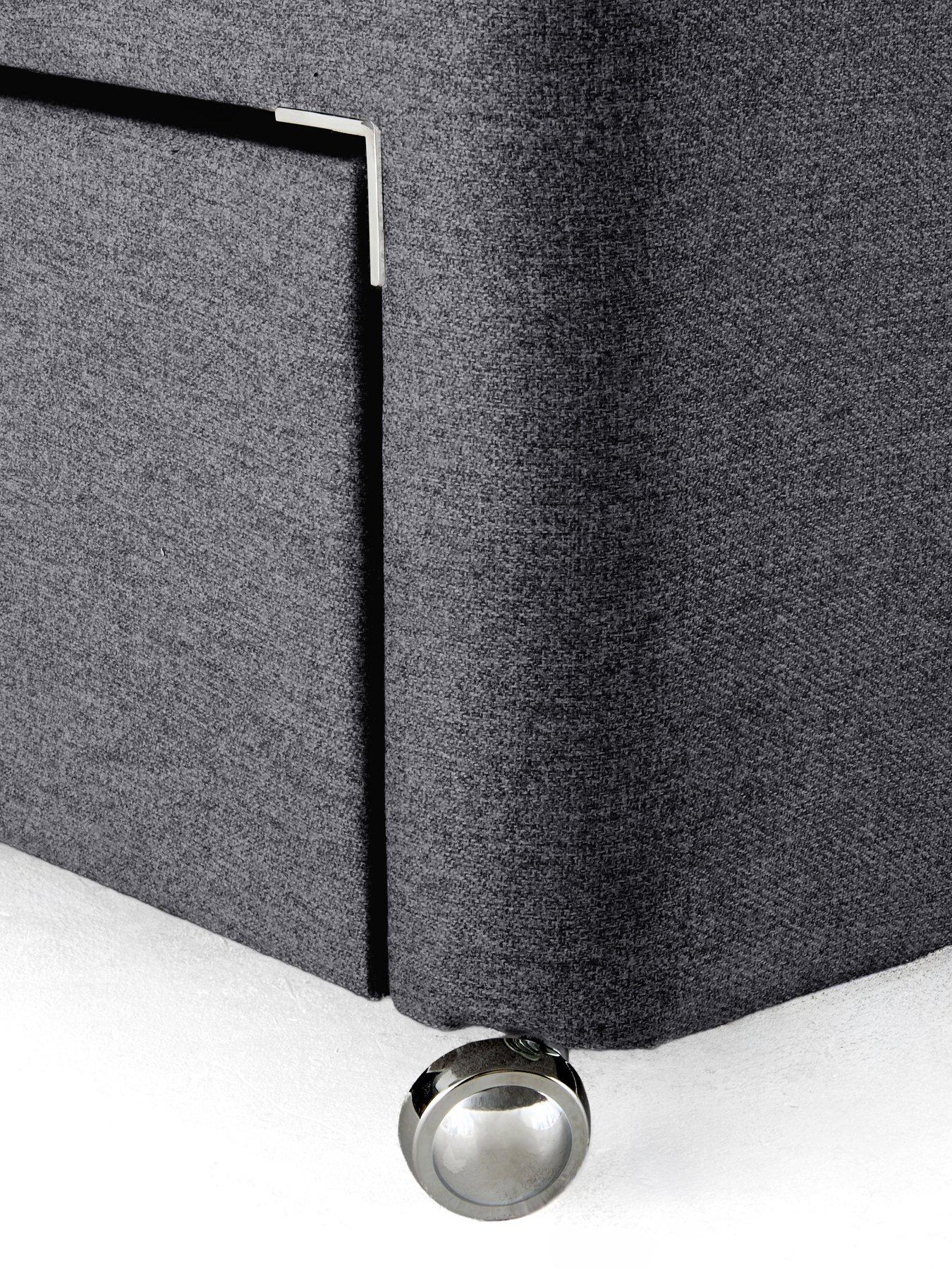 Image 5 of 5 of Shire Beds Chenille Upholstered Bed Base with a Choice of Storage Options