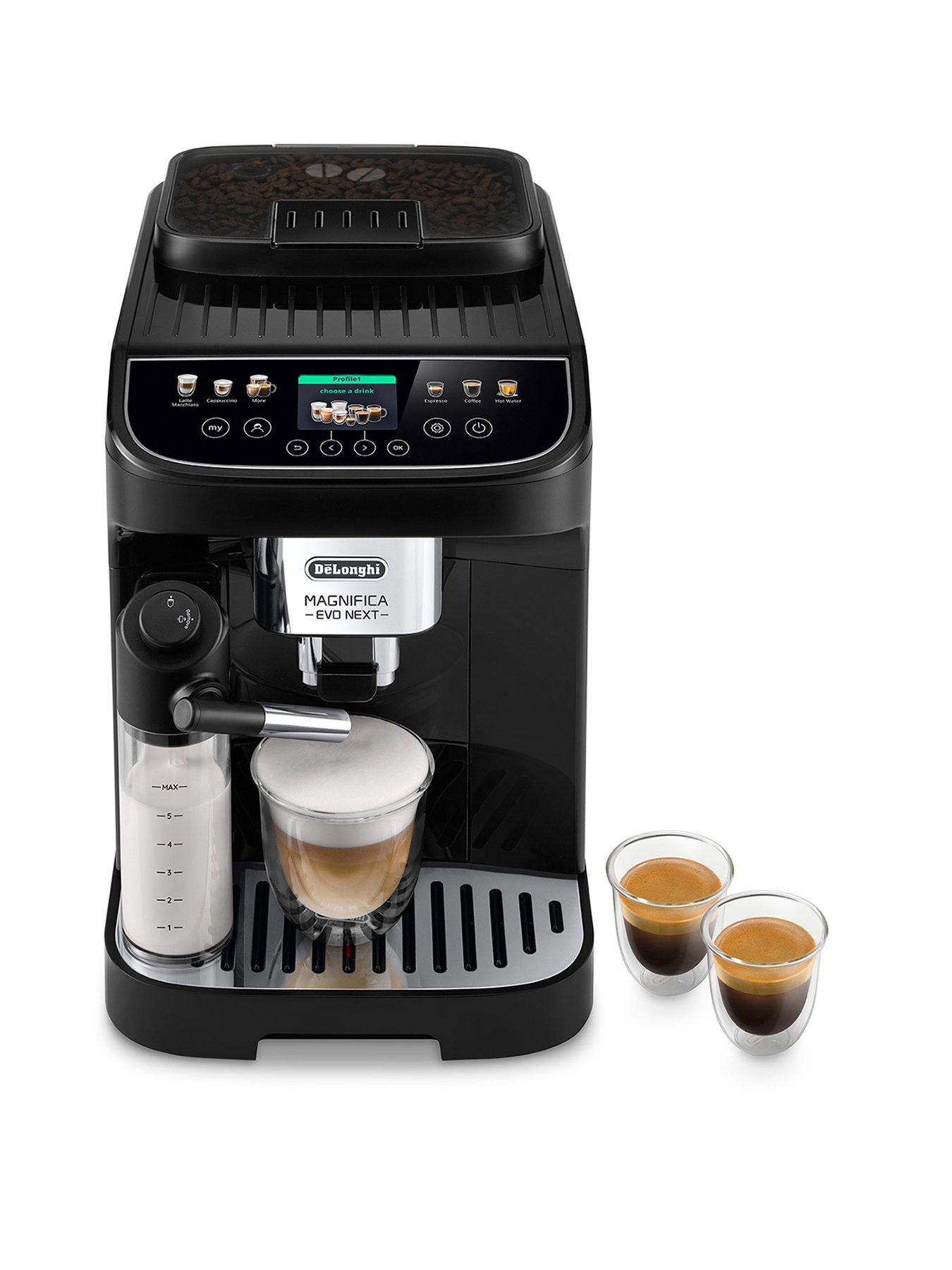 DeLonghi Magnifica Evo Next Bean to Cup Coffee Machine, ECAM310.60.B - Black