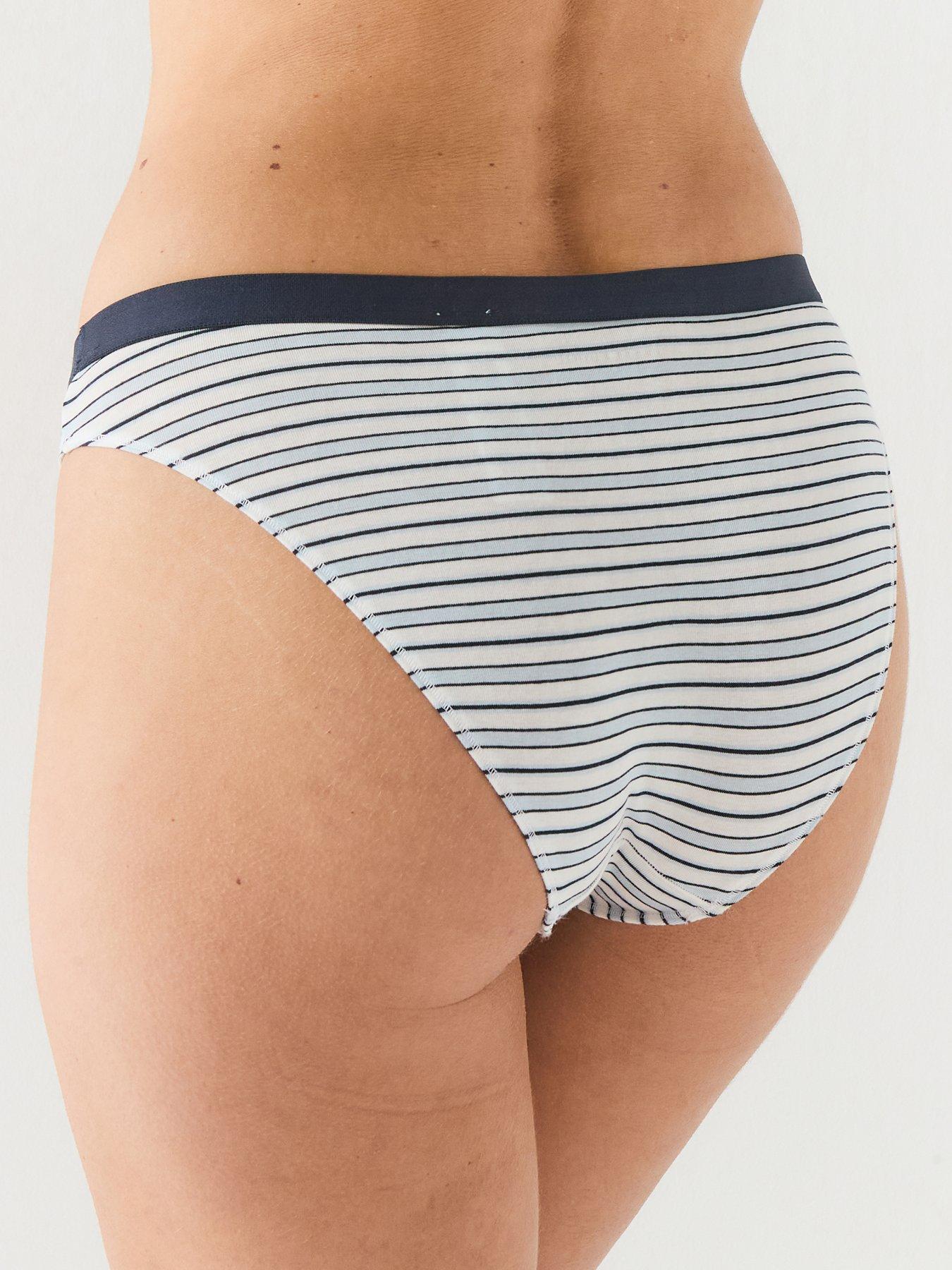Image 3 of 6 of Tommy Hilfiger 3-pack Heritage Flag Logo Briefs - Multi