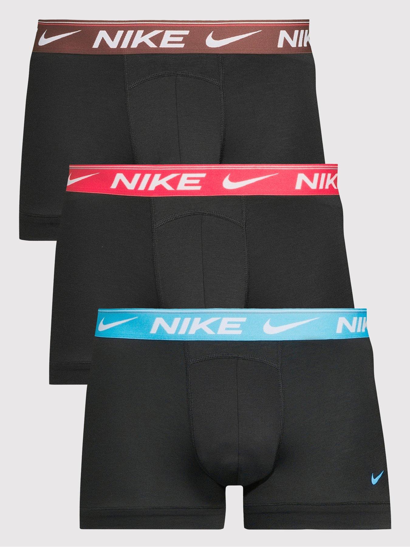 Image 1 of 3 of Nike Ultra Comfort 3 Pack Trunks - Black