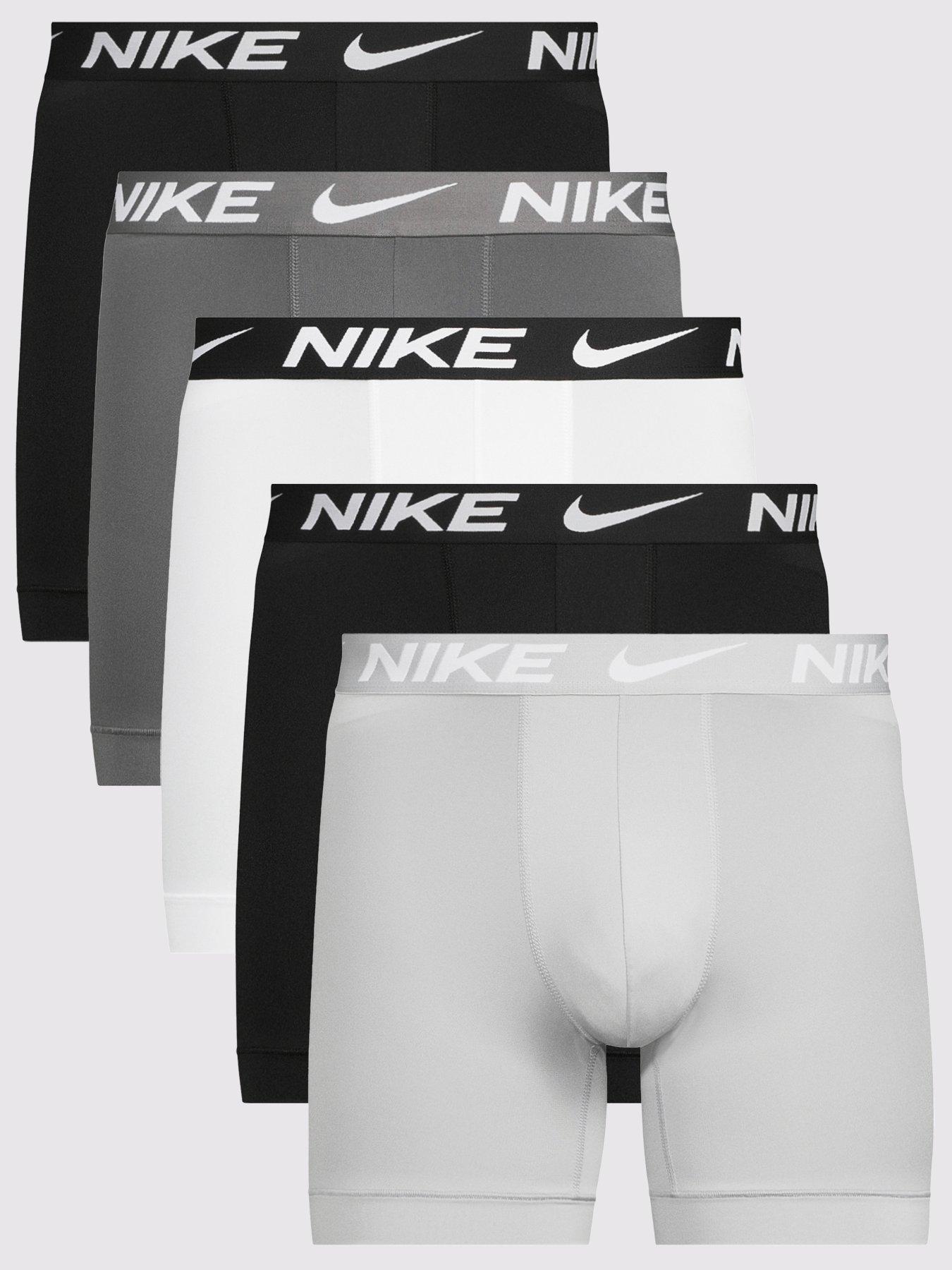 Image 1 of 3 of Nike Essential Micro Fibre 5 Pack Boxer Brief - Assorted