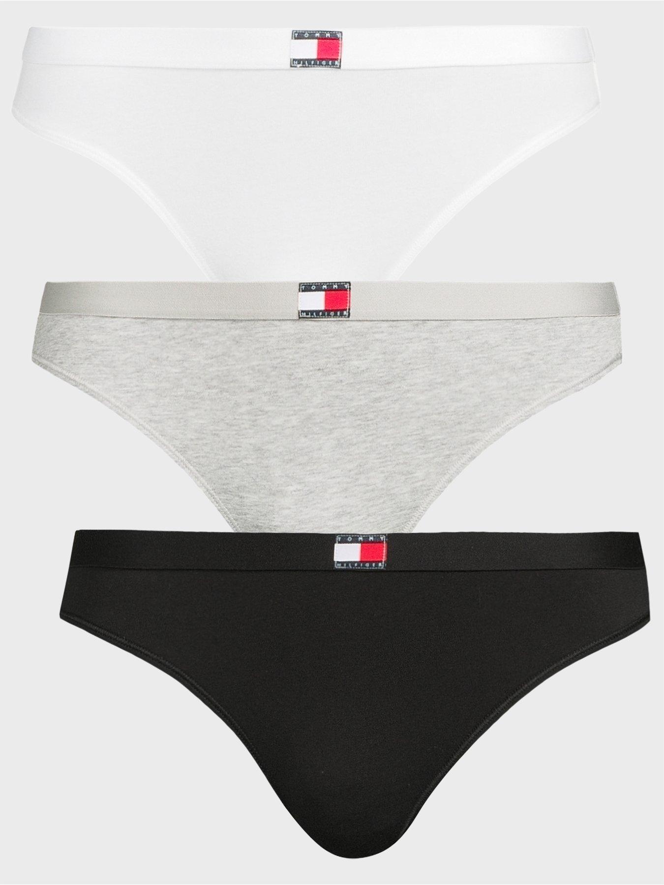 Image 1 of 6 of Tommy Hilfiger 3 Pack Thong