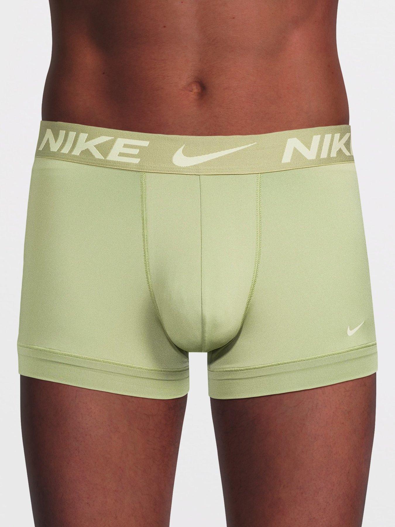 Image 2 of 3 of Nike Essential Micro Fibre 3 Pack Trunks - Assorted