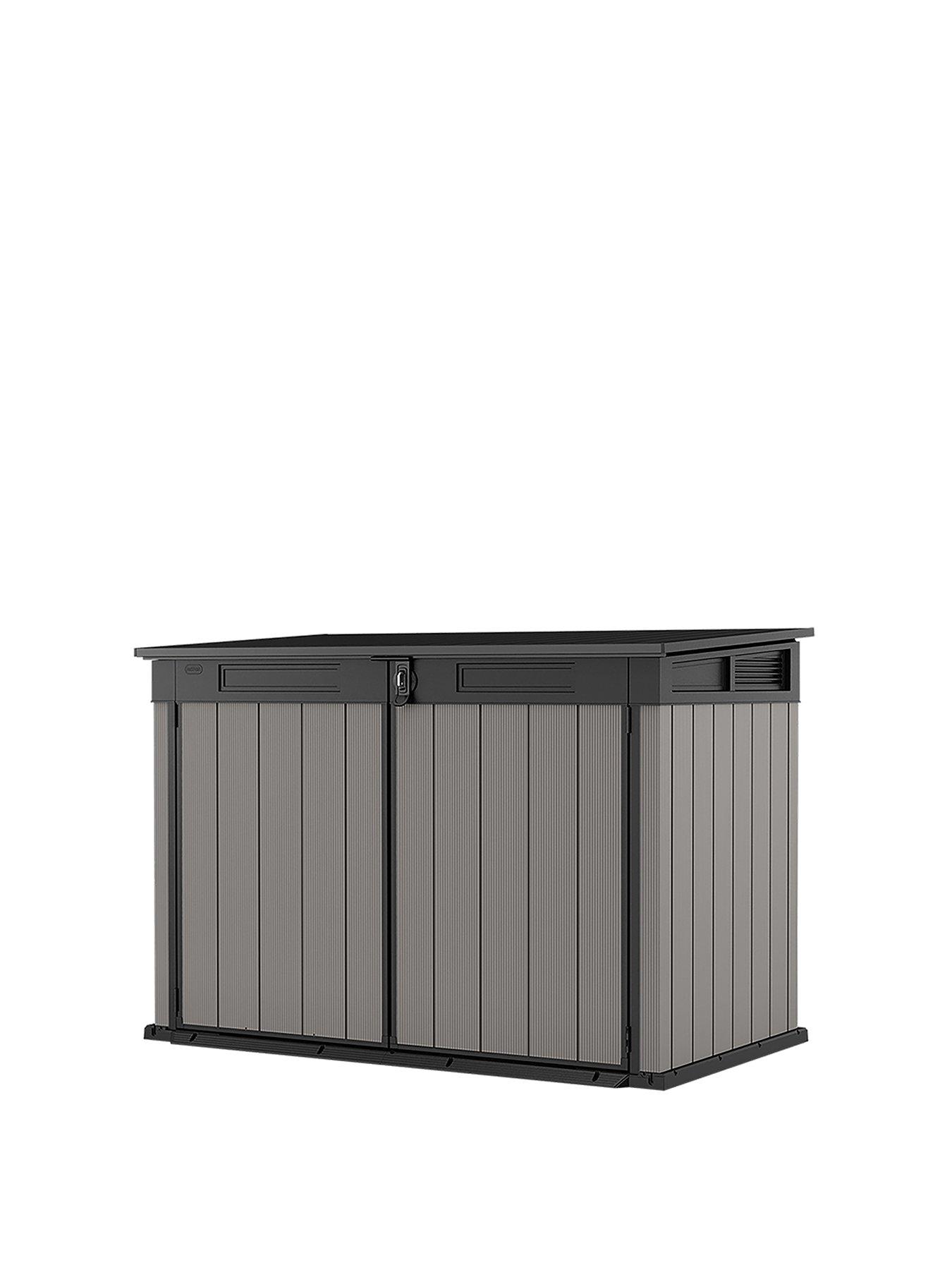 Image 1 of 3 of Keter Premier Jumbo 2020L Storage Shed - Grey