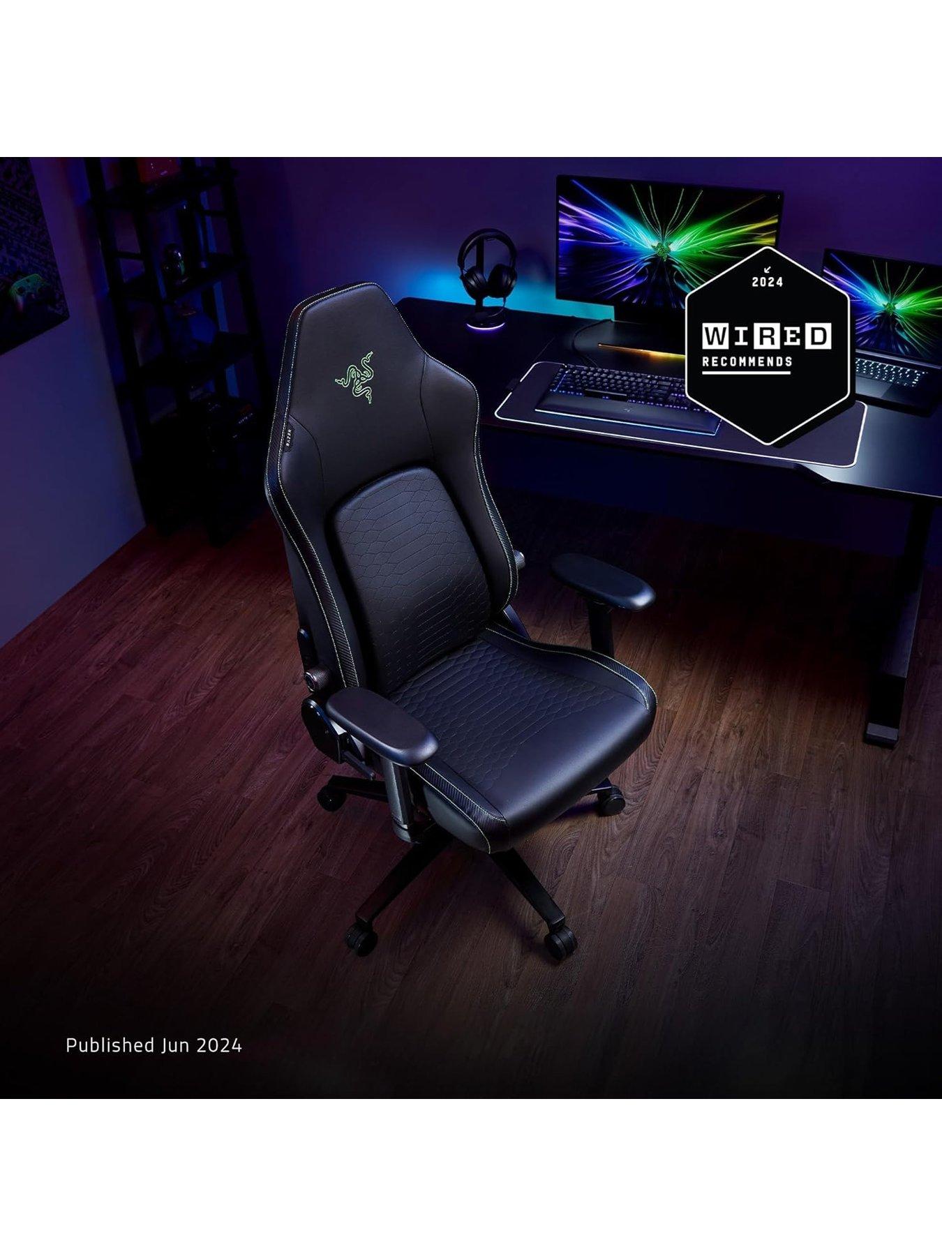 Image 3 of 7 of Razer Iskur V2 X NewGen (Black/Green)