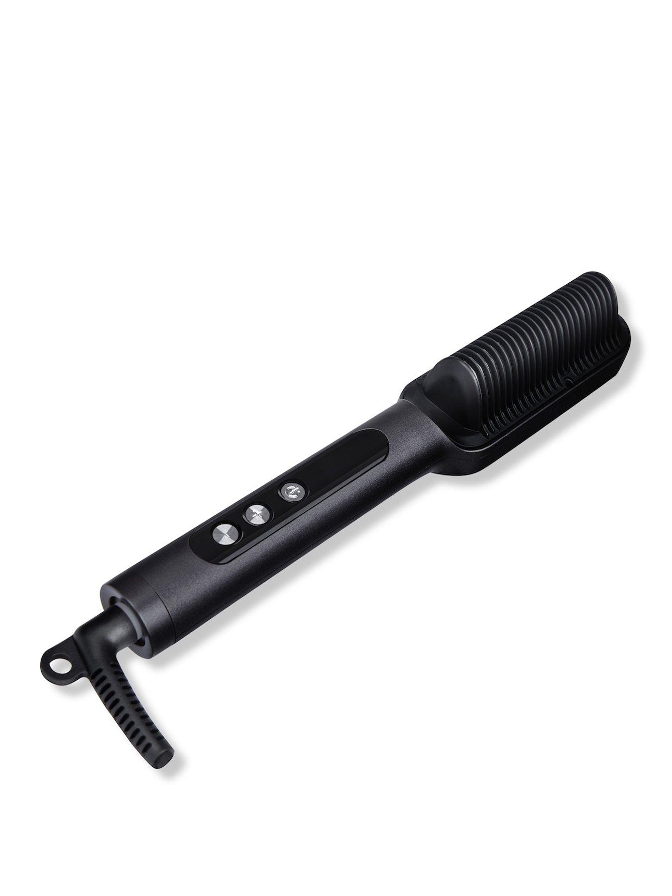 Image 1 of 7 of Tymo Ring Hair Straightening Comb &ndash; Black