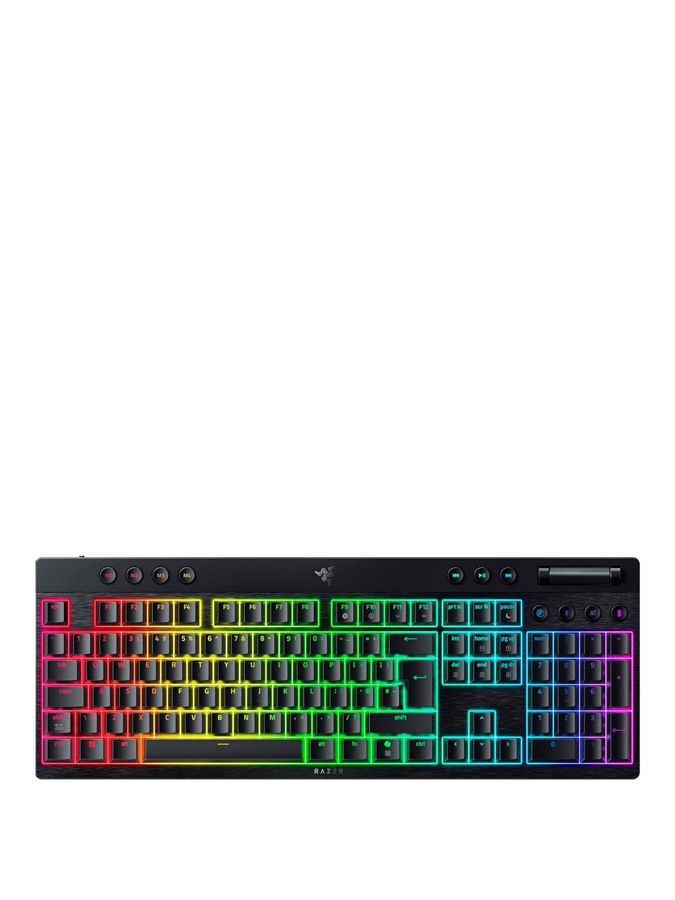 Razer BlackWidow V4 Low-profile HyperSpeed (Orange Switch) - UK Layout ...