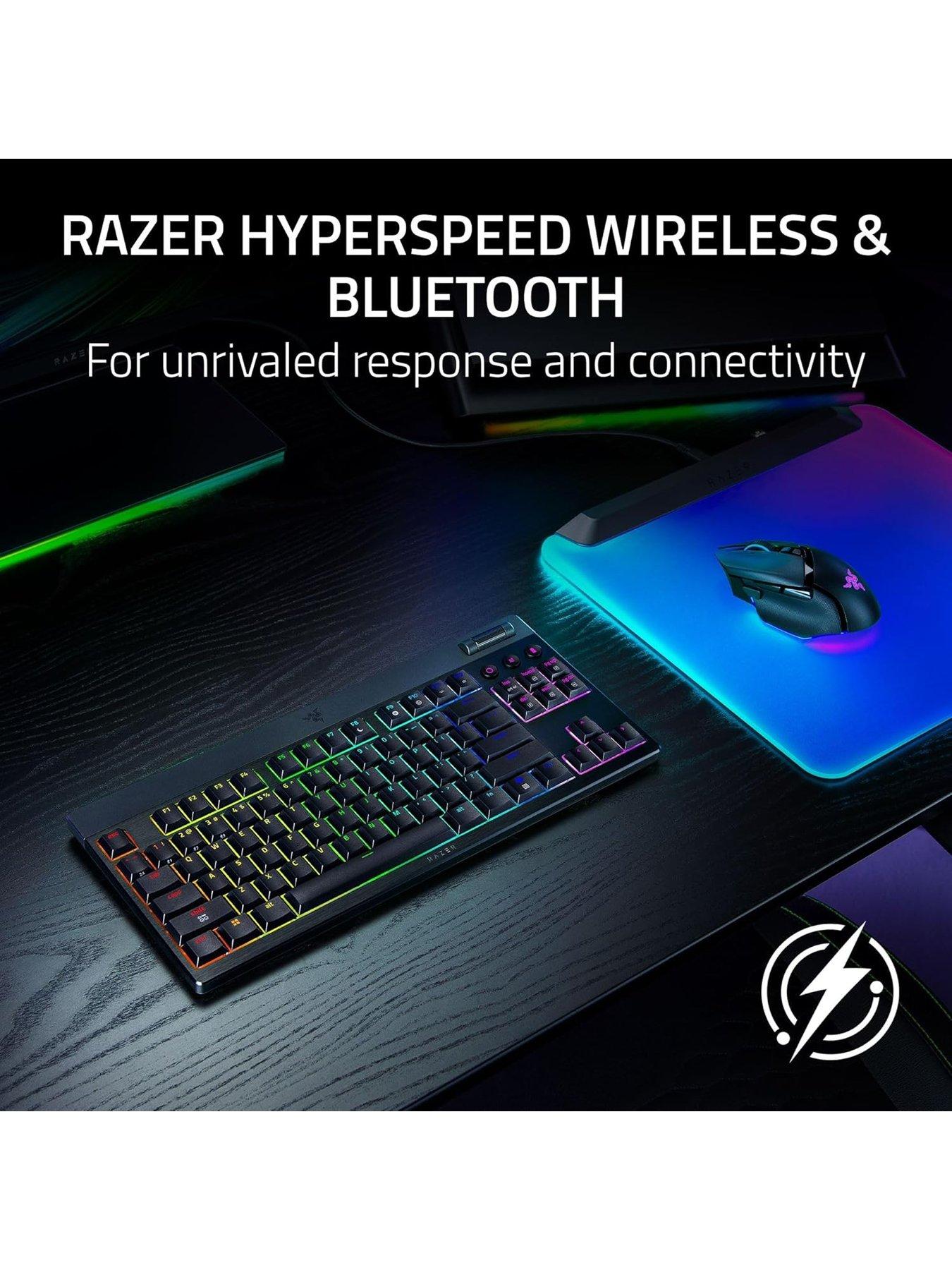Razer BlackWidow V4 Low-profile Tenkeyless HyperSpeed (Orange Switch ...