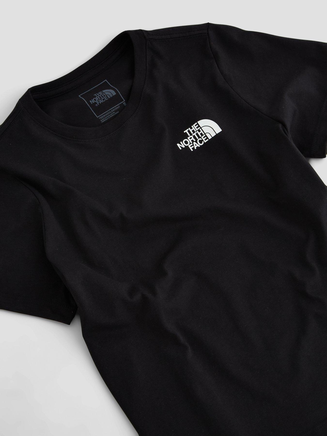 Image 3 of 5 of The North Face Junior Unisex Evolution Box Nse T-Shirt - Black