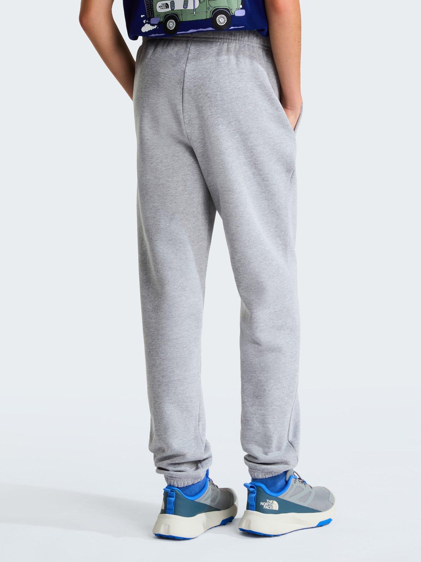 Image 2 of 5 of The North Face Boys Adjustable Waist Sweat Jogging Bottoms - Grey