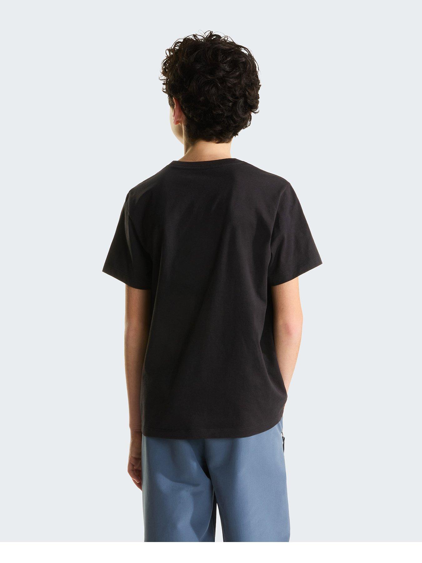 Image 3 of 5 of The North Face Junior Unisex Evolution Simple Dome T-Shirt - Black