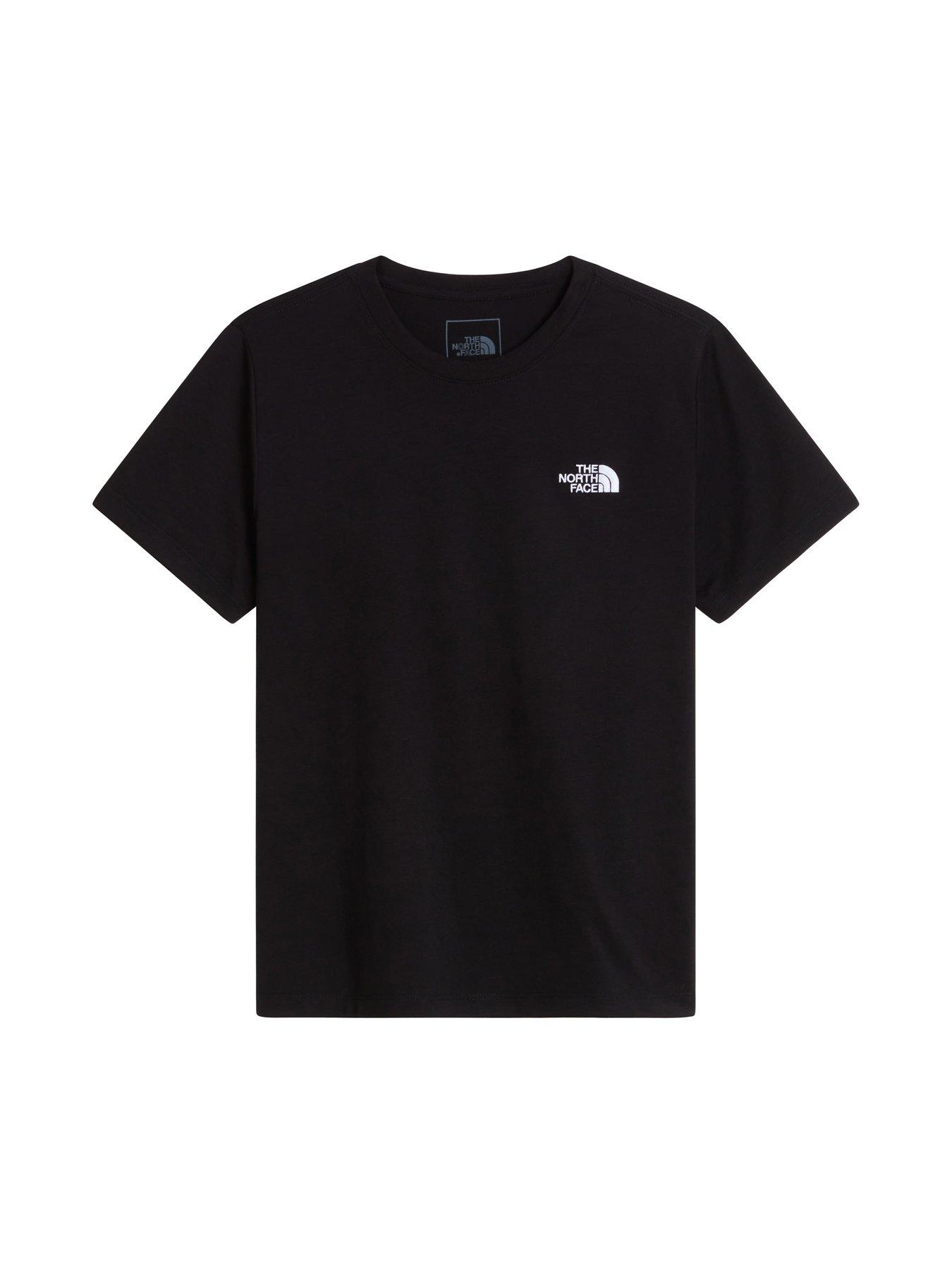Image 4 of 5 of The North Face Junior Unisex Evolution Simple Dome T-Shirt - Black