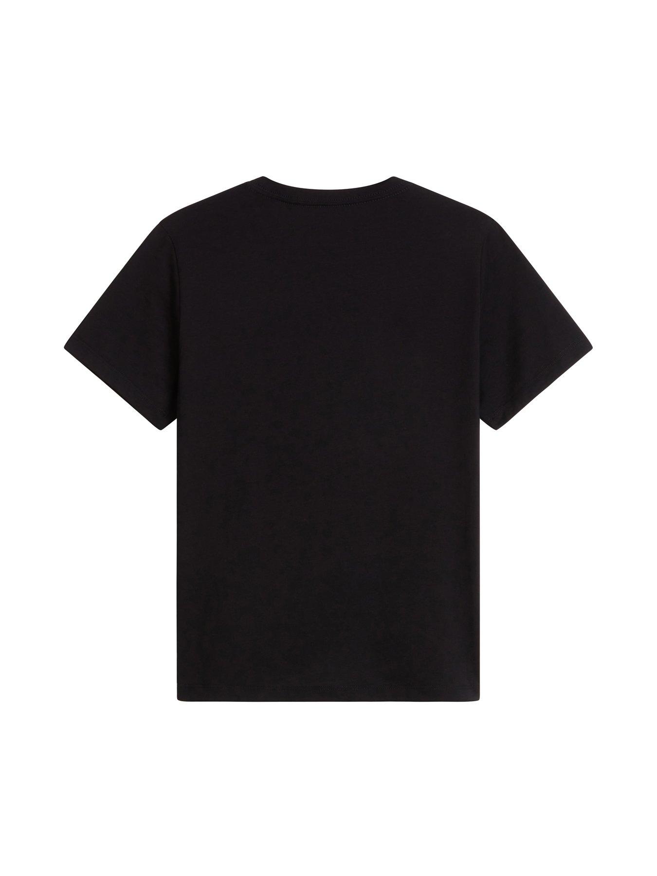 Image 5 of 5 of The North Face Junior Unisex Evolution Simple Dome T-Shirt - Black