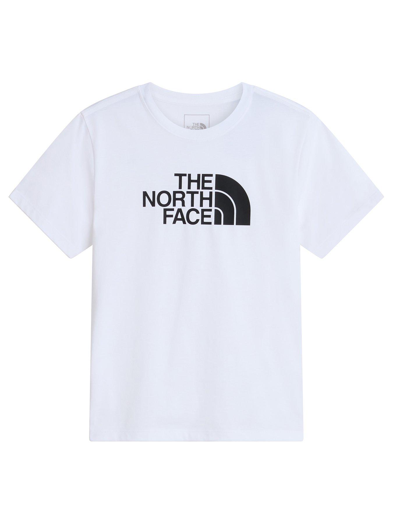 Image 2 of 5 of The North Face Junior Unisex Evolution Half Dome T-Shirt - White