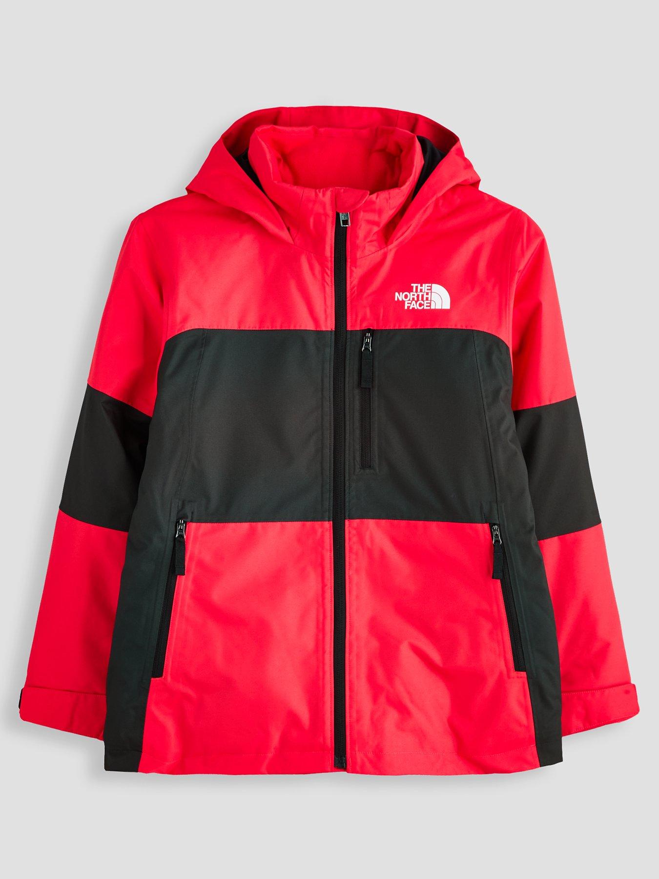 Image 1 of 6 of The North Face Junior Boys Ski Freedom Insulated Jacket - Red