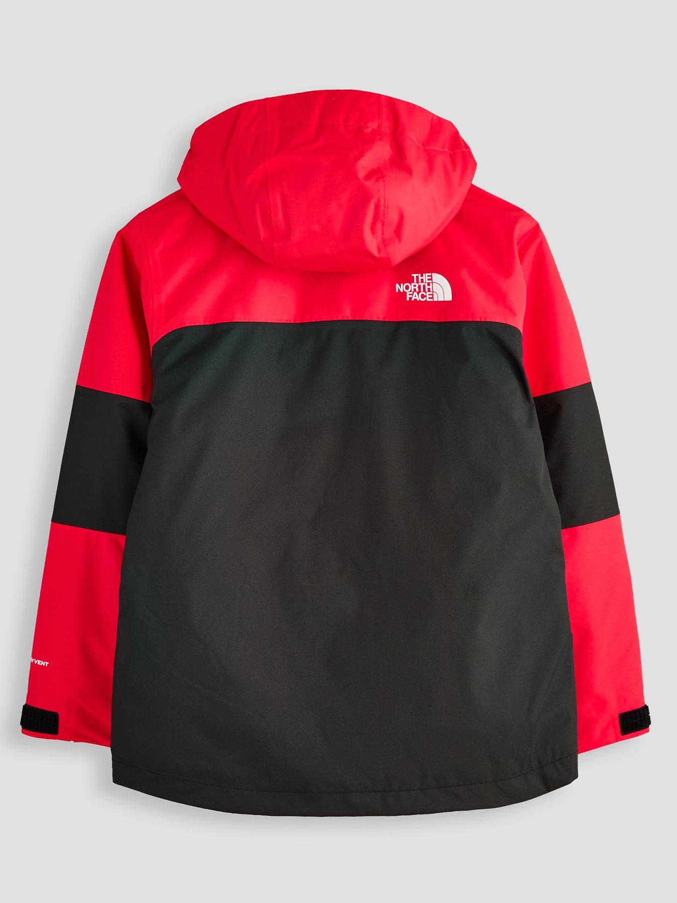 Image 2 of 6 of The North Face Junior Boys Ski Freedom Insulated Jacket - Red