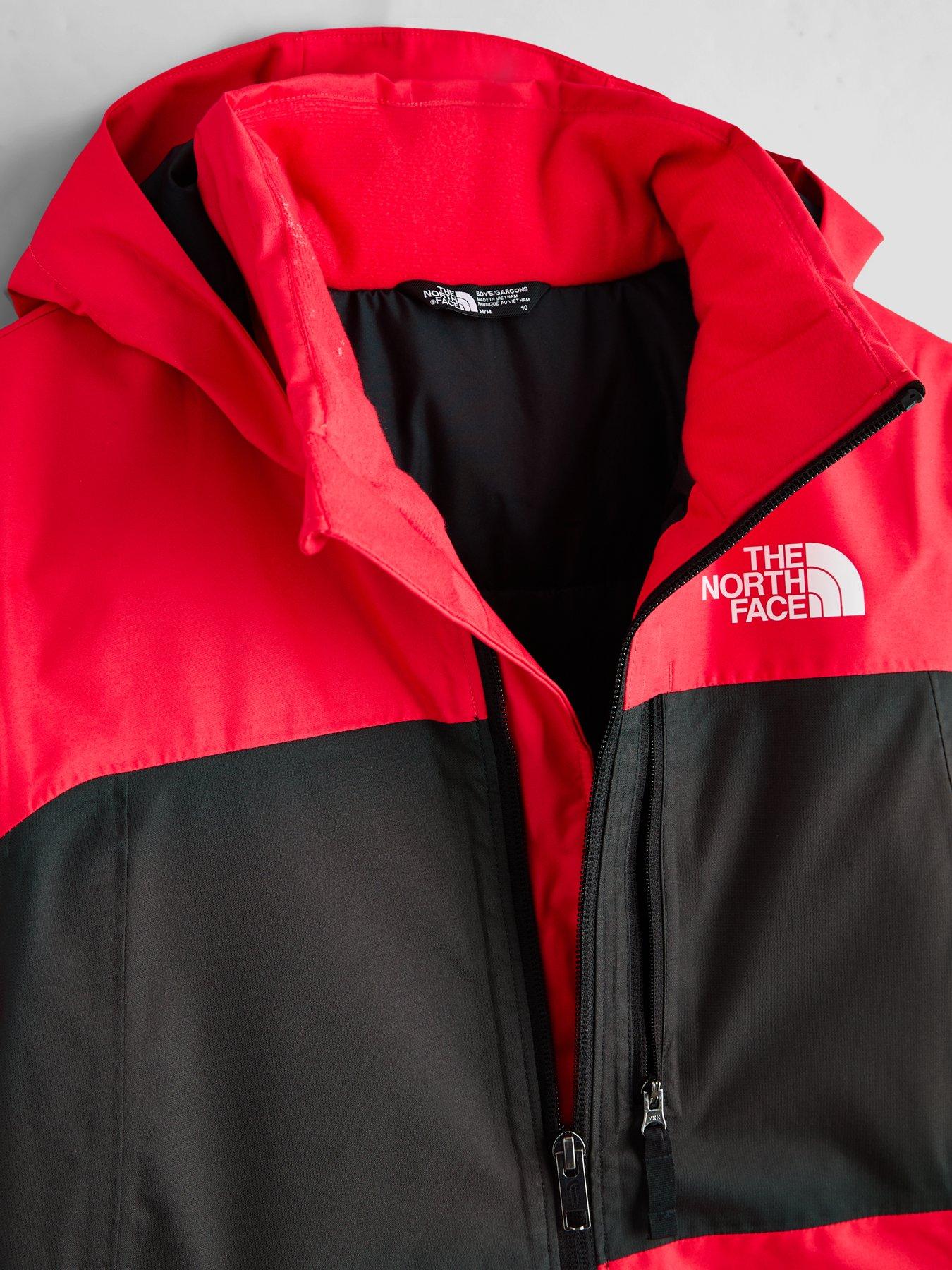 Image 3 of 6 of The North Face Junior Boys Ski Freedom Insulated Jacket - Red