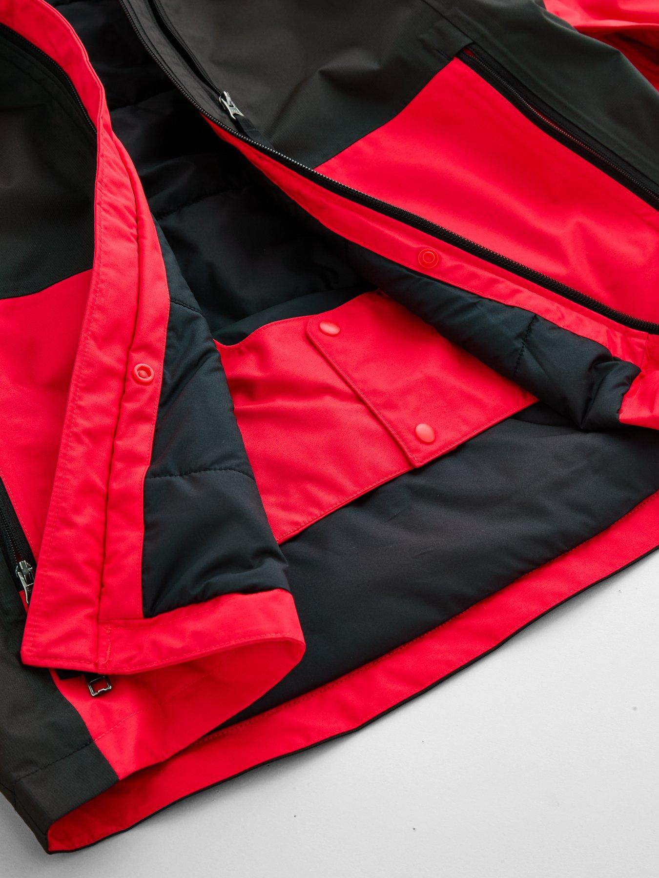 Image 4 of 6 of The North Face Junior Boys Ski Freedom Insulated Jacket - Red
