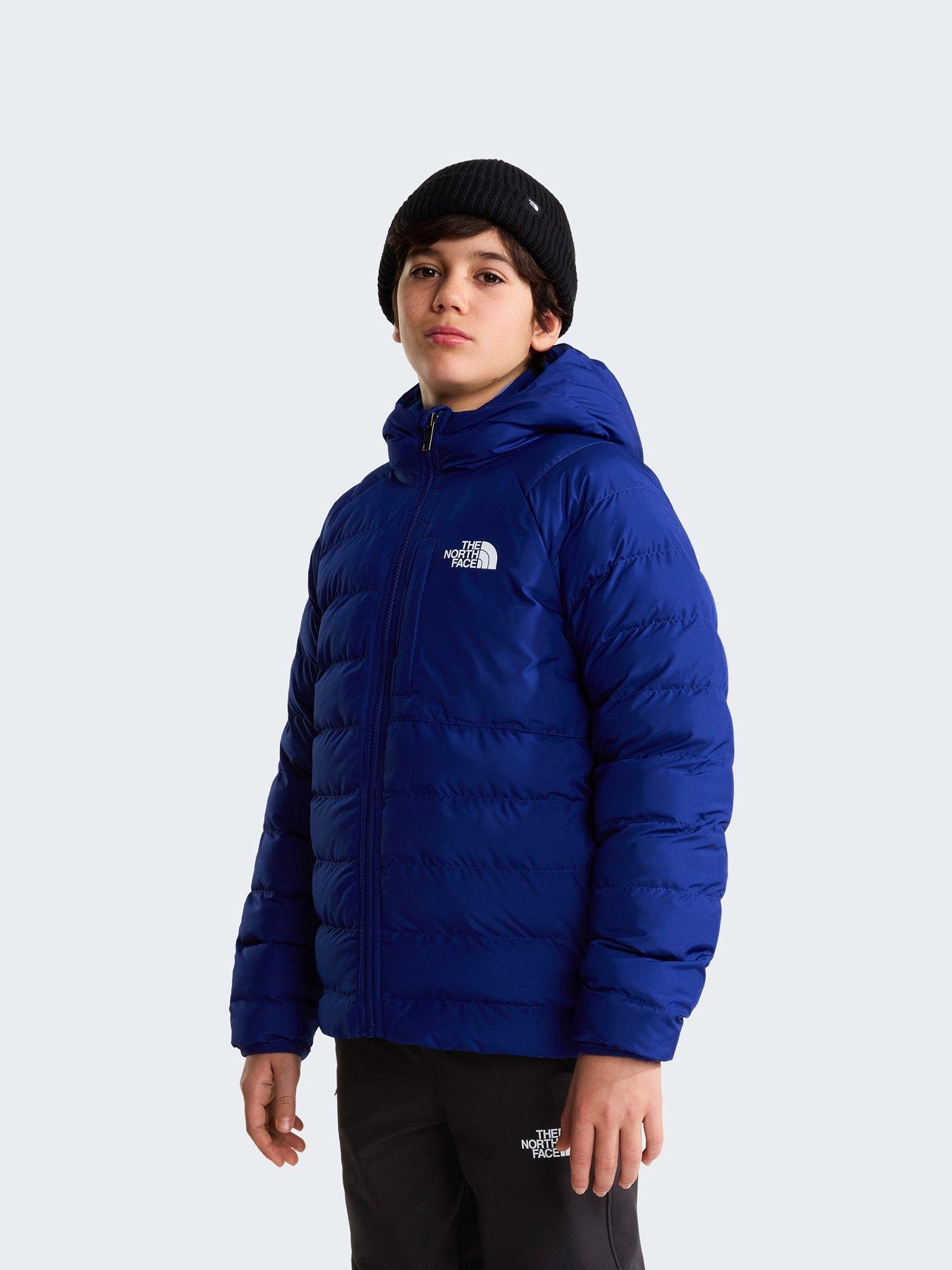 Image 1 of 7 of The North Face Boys Reversible Hooded Padded Jacket - Blue