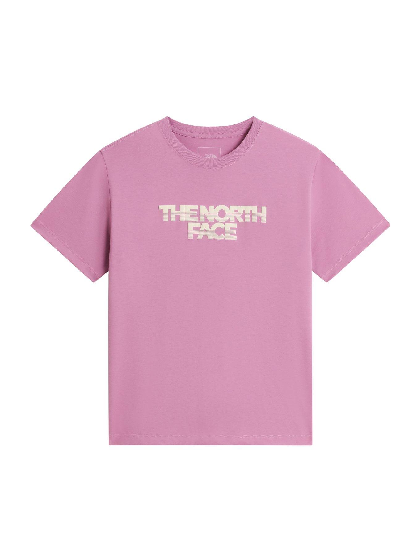 The North Face Junior Girls Chalbi Relaxed T-Shirt - Pink