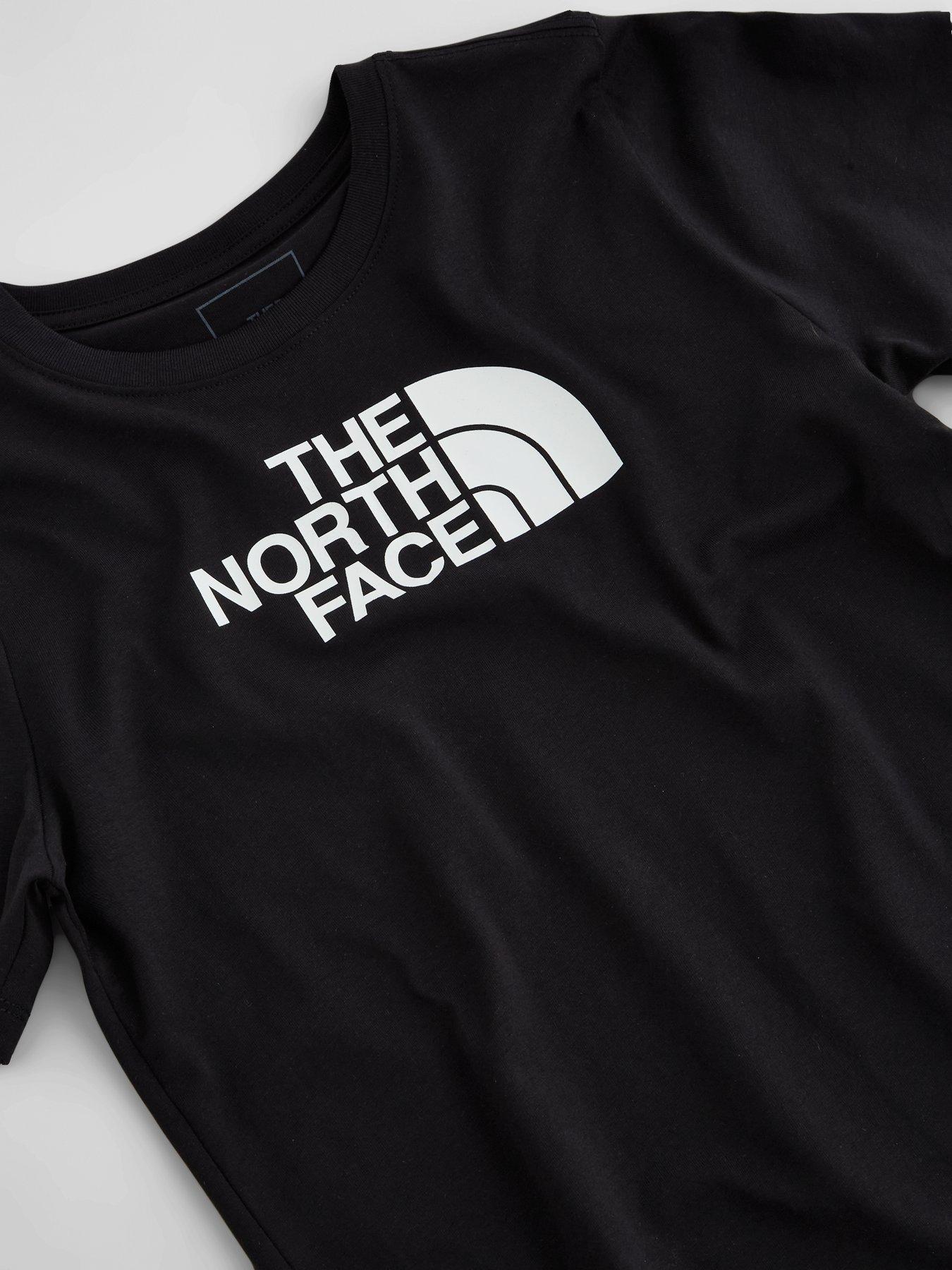 Image 3 of 6 of The North Face Junior Unisex Evolution Half Dome T-Shirt - Black