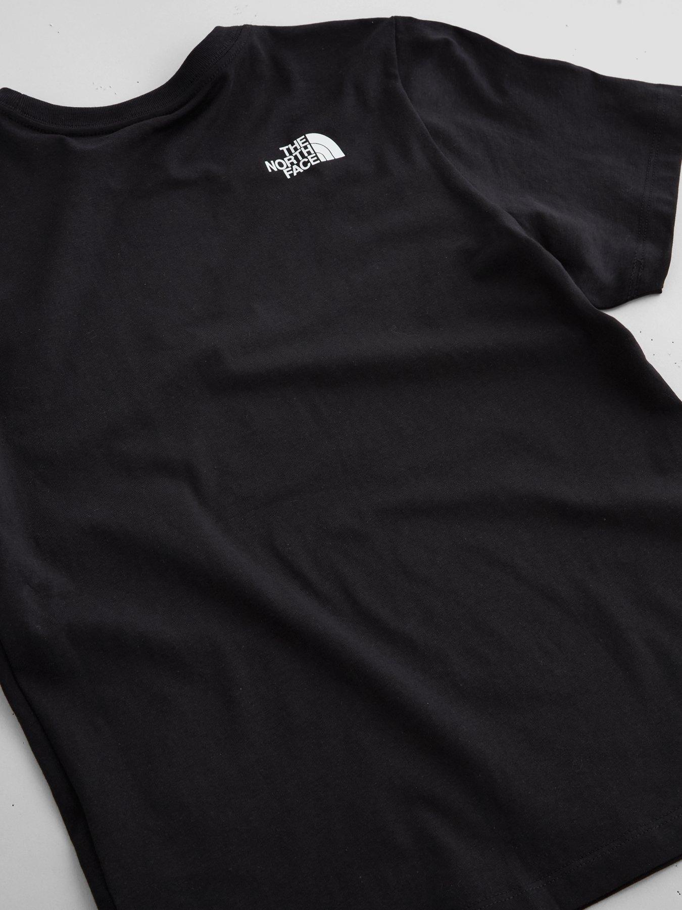 Image 5 of 6 of The North Face Junior Unisex Evolution Half Dome T-Shirt - Black