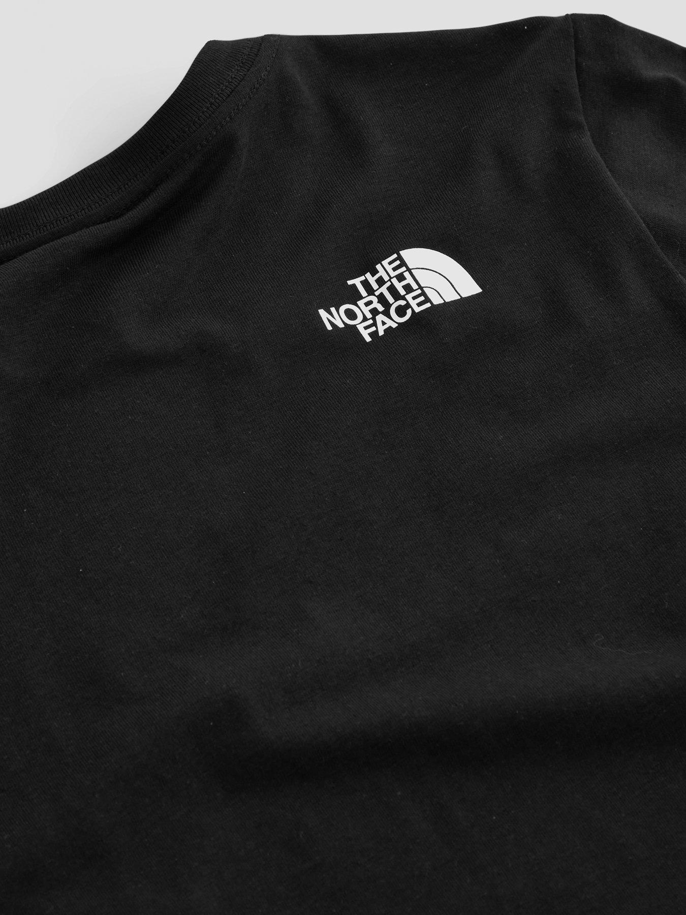 Image 6 of 6 of The North Face Junior Unisex Evolution Half Dome T-Shirt - Black