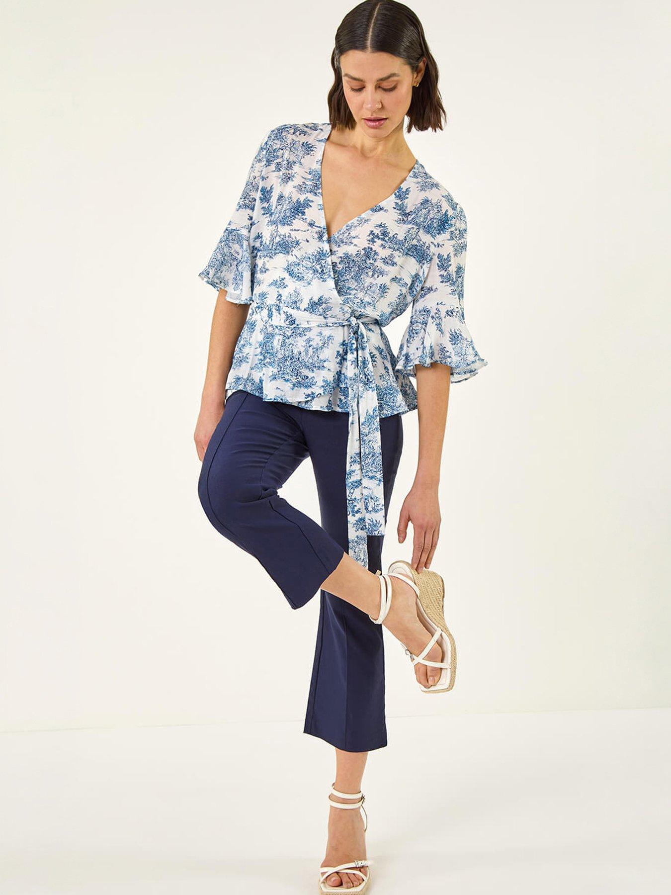 Roman Seam Detail Stretch Trouser