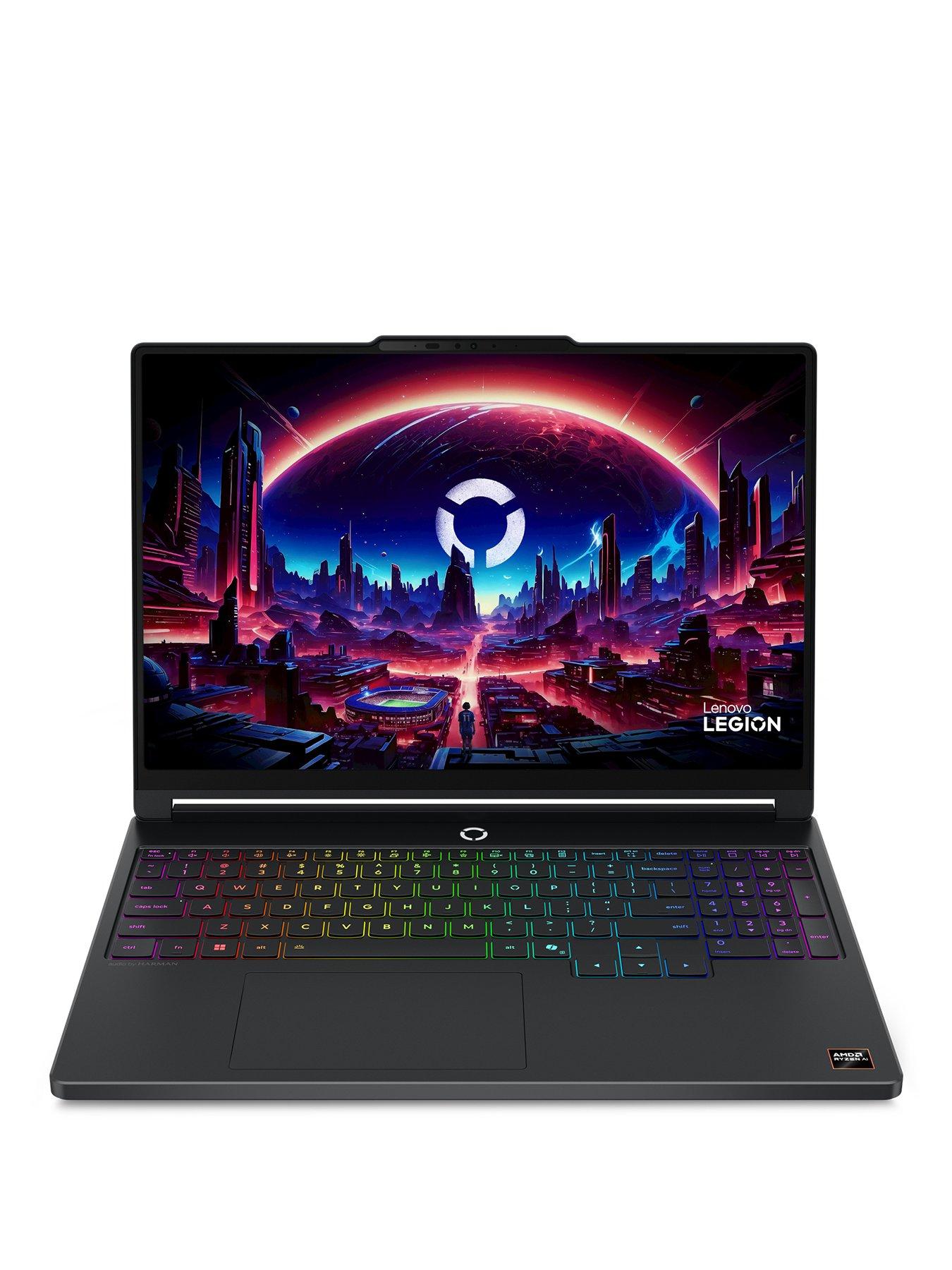 Image 1 of 7 of Lenovo Legion 5 15AGP11 OLED Gaming Laptop - GeForce RTX 5050 - AMD Ryzen AI 7 - 16GB RAM - 1TB - 15.3in WQXGA (2560x1600) - 165Hz - Black