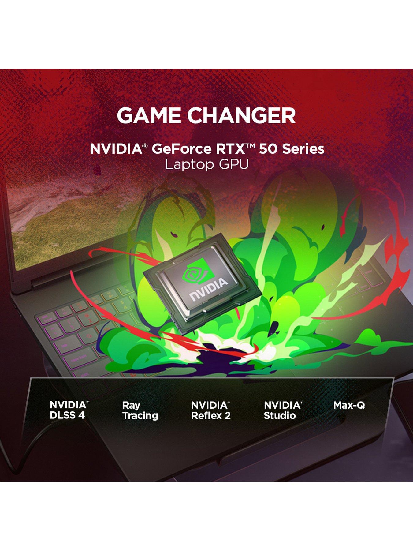 Image 3 of 7 of Lenovo Legion 5 15AGP11 OLED Gaming Laptop - GeForce RTX 5060 - AMD Ryzen AI 7 - 32GB RAM - 32GB - 15.3in WQXGA (2560x1600) - 165Hz - Black