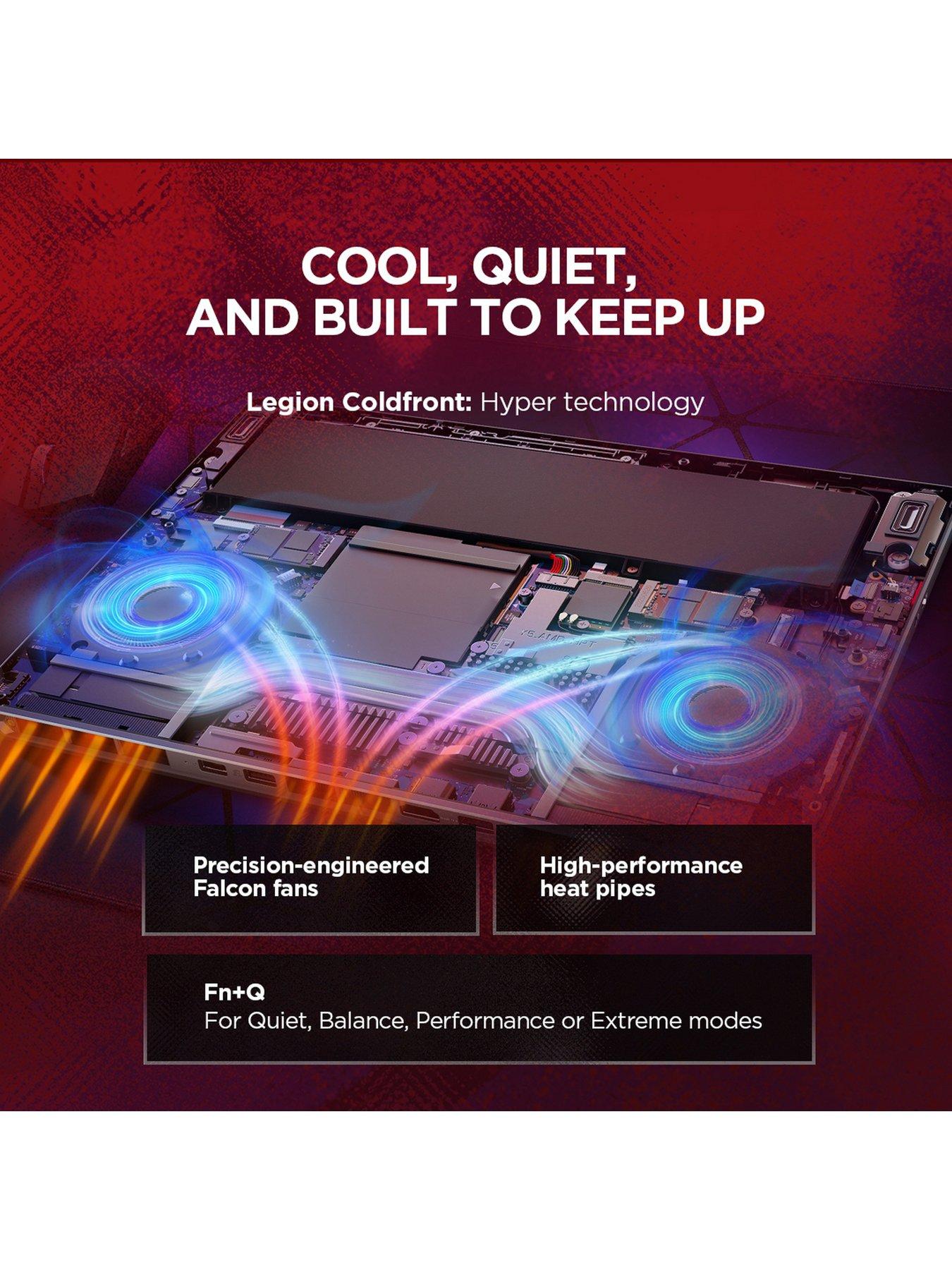 Image 7 of 7 of Lenovo Legion 5 15AGP11 OLED Gaming Laptop - GeForce RTX 5060 - AMD Ryzen AI 7 - 32GB RAM - 32GB - 15.3in WQXGA (2560x1600) - 165Hz - Black