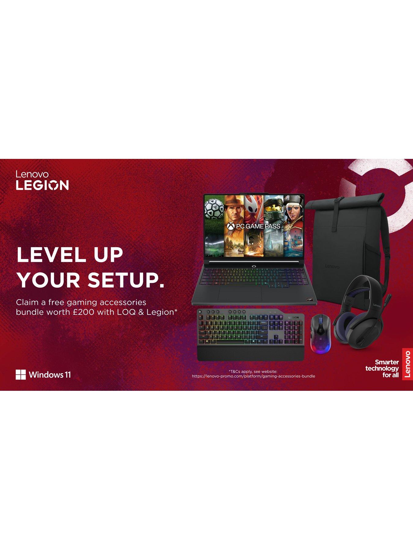 Image 3 of 7 of Lenovo LOQ Essential 15ARP11 Gaming Laptop - GeForce RTX 5050 - AMD Ryzen 7 - 16GB RAM - 1TB - 15.6in FHD (1920x1080) - 144Hz - Grey
