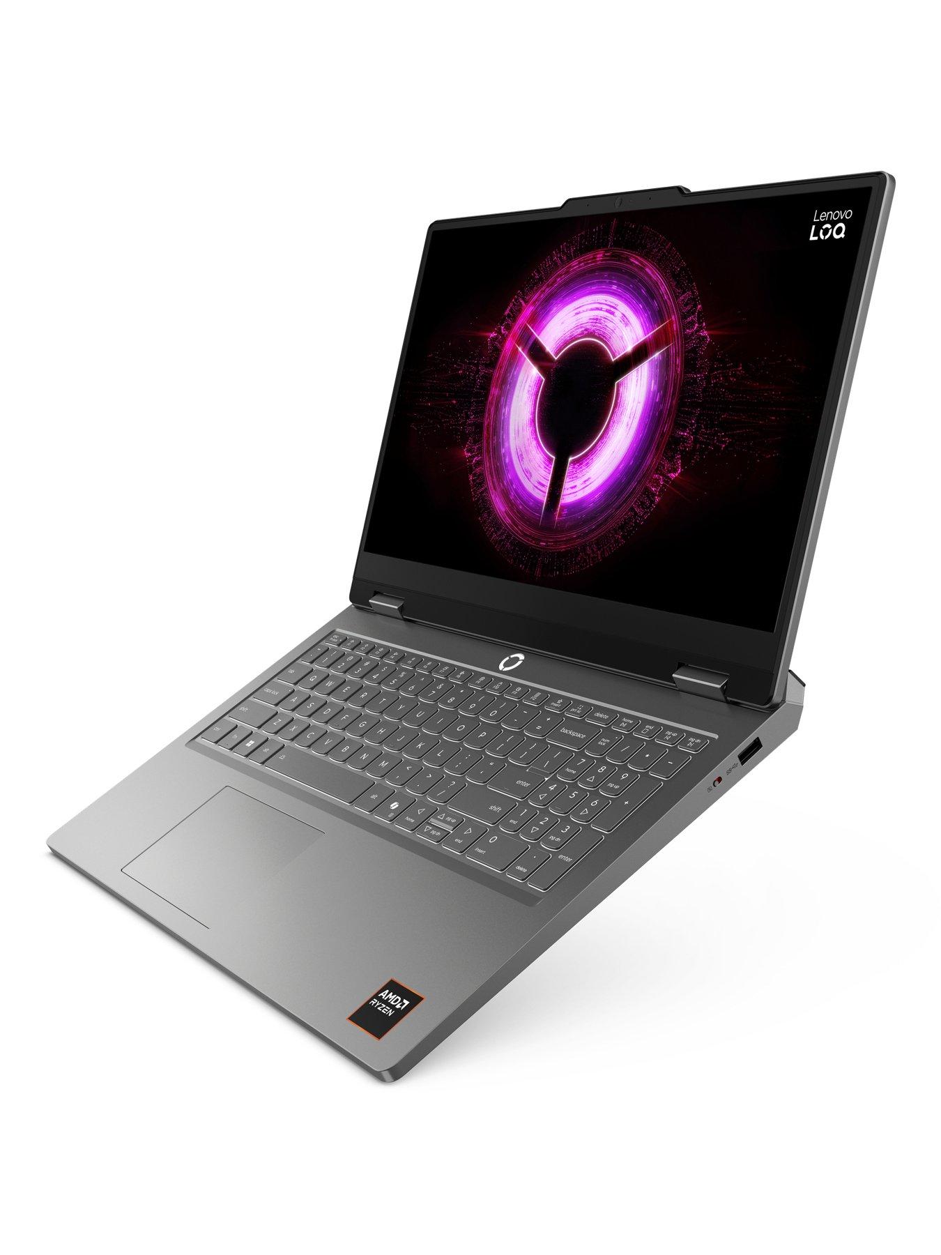 Image 4 of 6 of Lenovo LOQ Essential 15ARP11 Gaming Laptop - GeForce RTX 5060 - AMD Ryzen 7 - 16GB RAM - 1TB - 15.6in FHD (1920x1080) - 144Hz - Grey