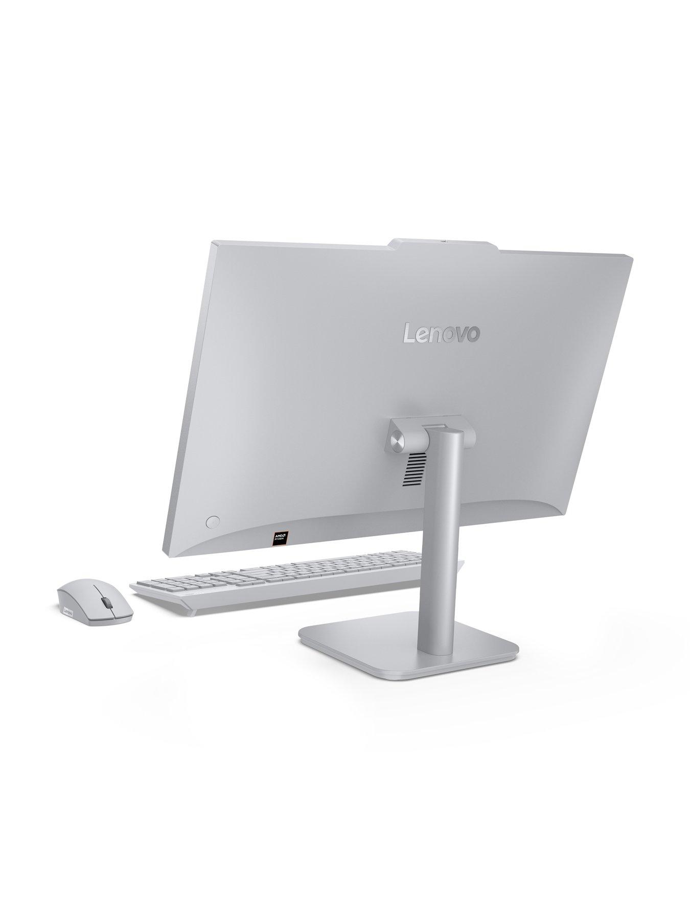 Image 7 of 7 of Lenovo A105 All-in-one Desktop - AMD Ryzen 5 - 8GB RAM - 512GB - 23.8in FHD (1920x1080) - Grey