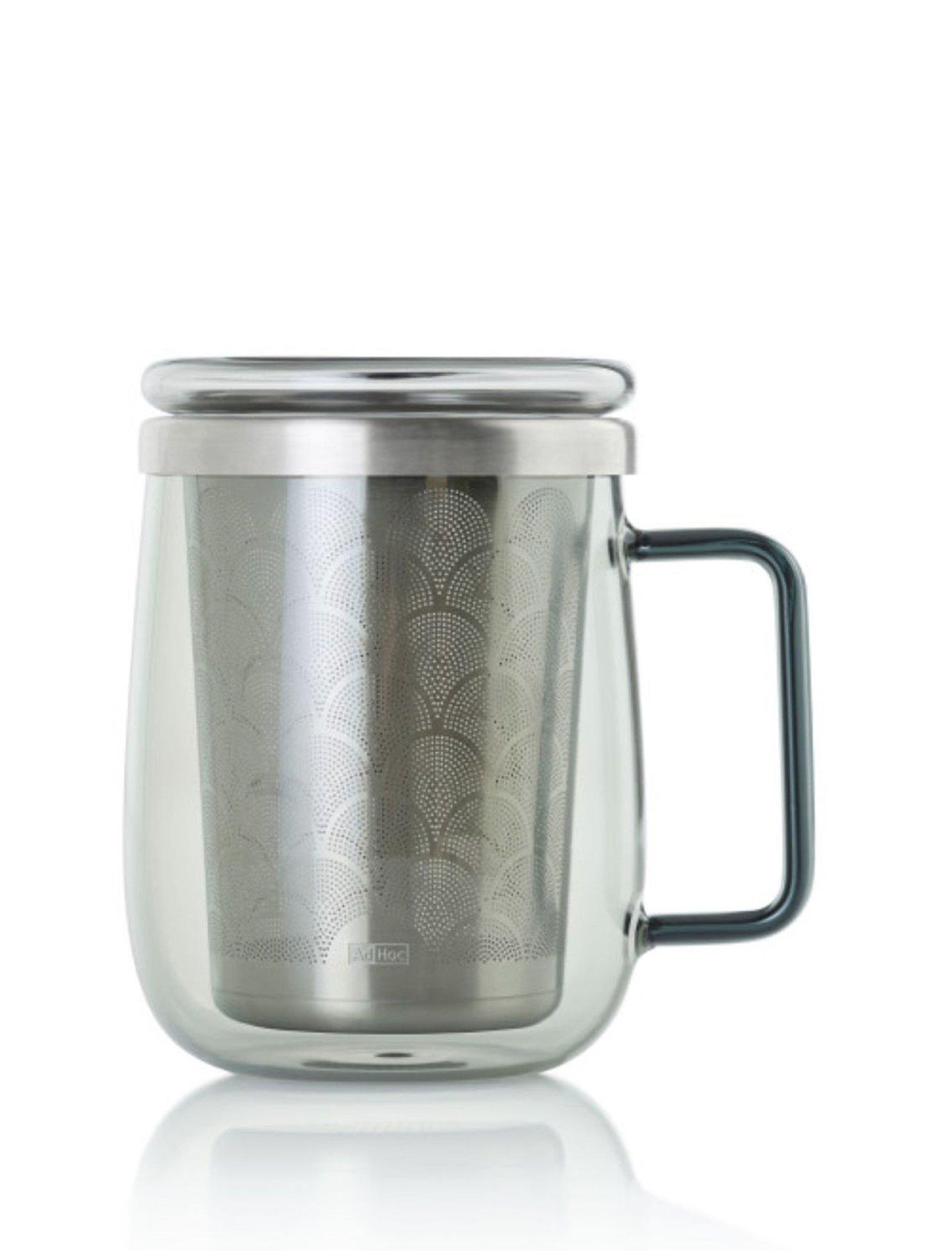 Image 1 of 5 of AdHoc Tea Glass With Tea Filter Yuna