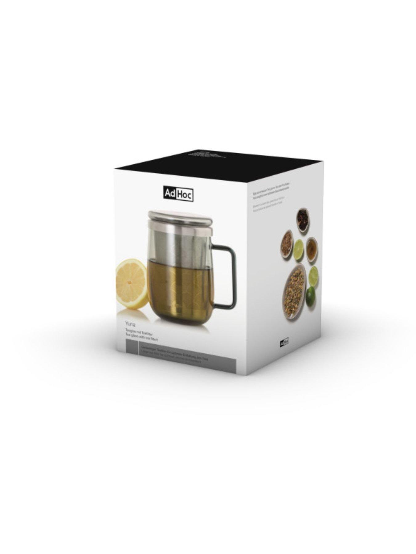 Image 5 of 5 of AdHoc Tea Glass With Tea Filter Yuna