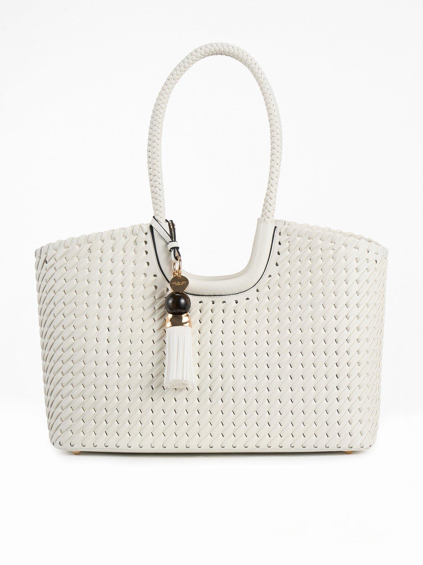 Luella Grey Luella Grey Lillie Whipstitch Tote In White