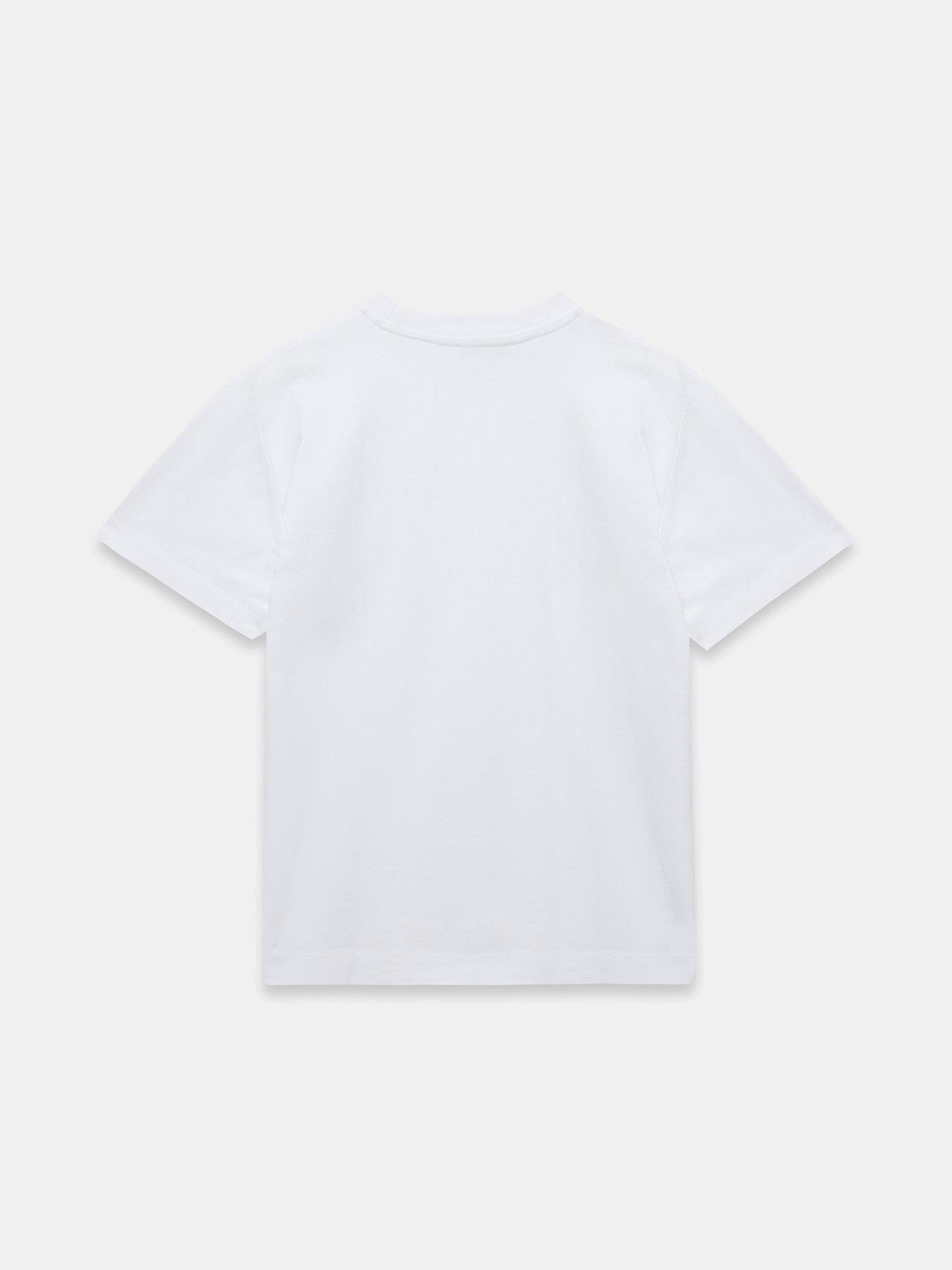 Image 6 of 6 of Mint Velvet Ivory Seam Detail T-Shirt - White