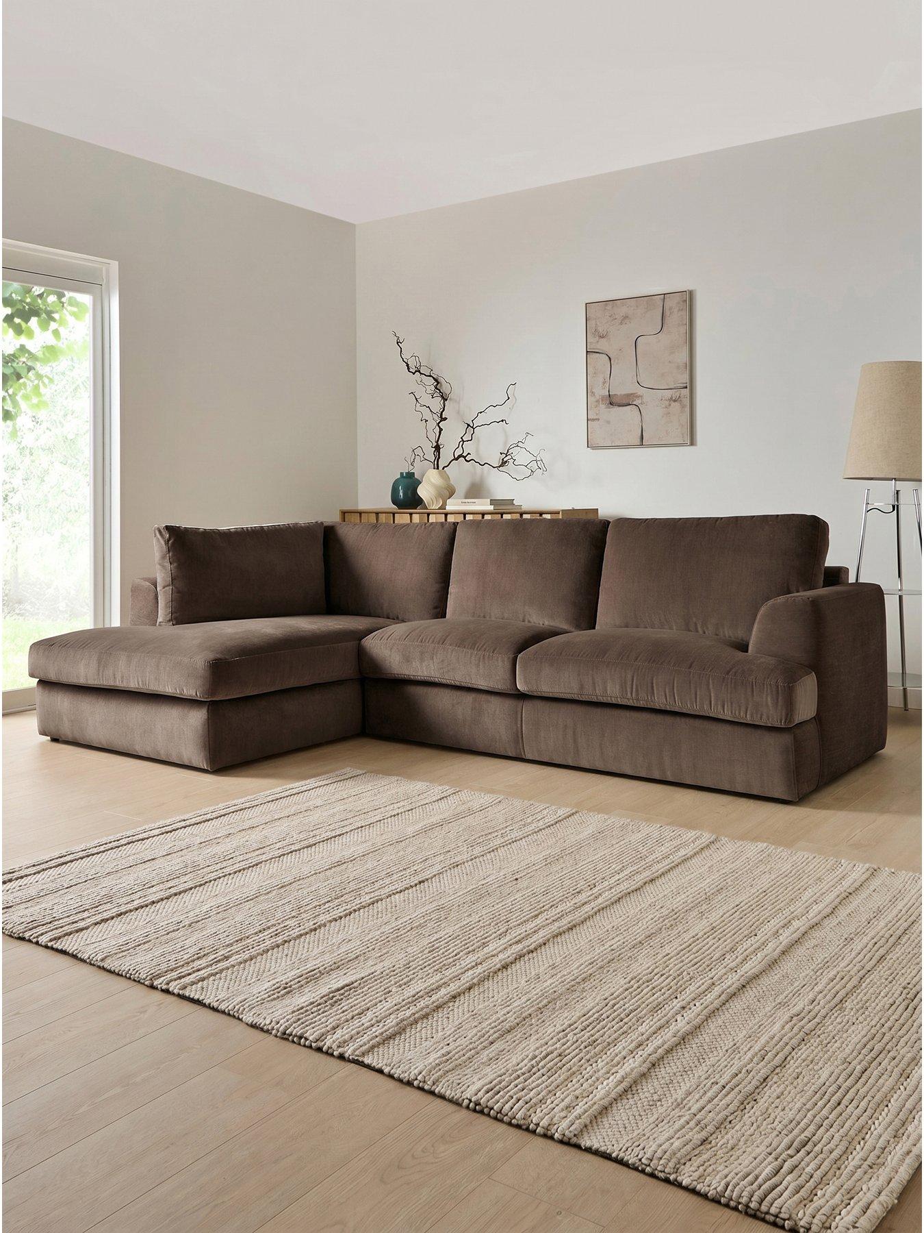 The Very Collection Escana Left Hand Corner Chaise Sofa