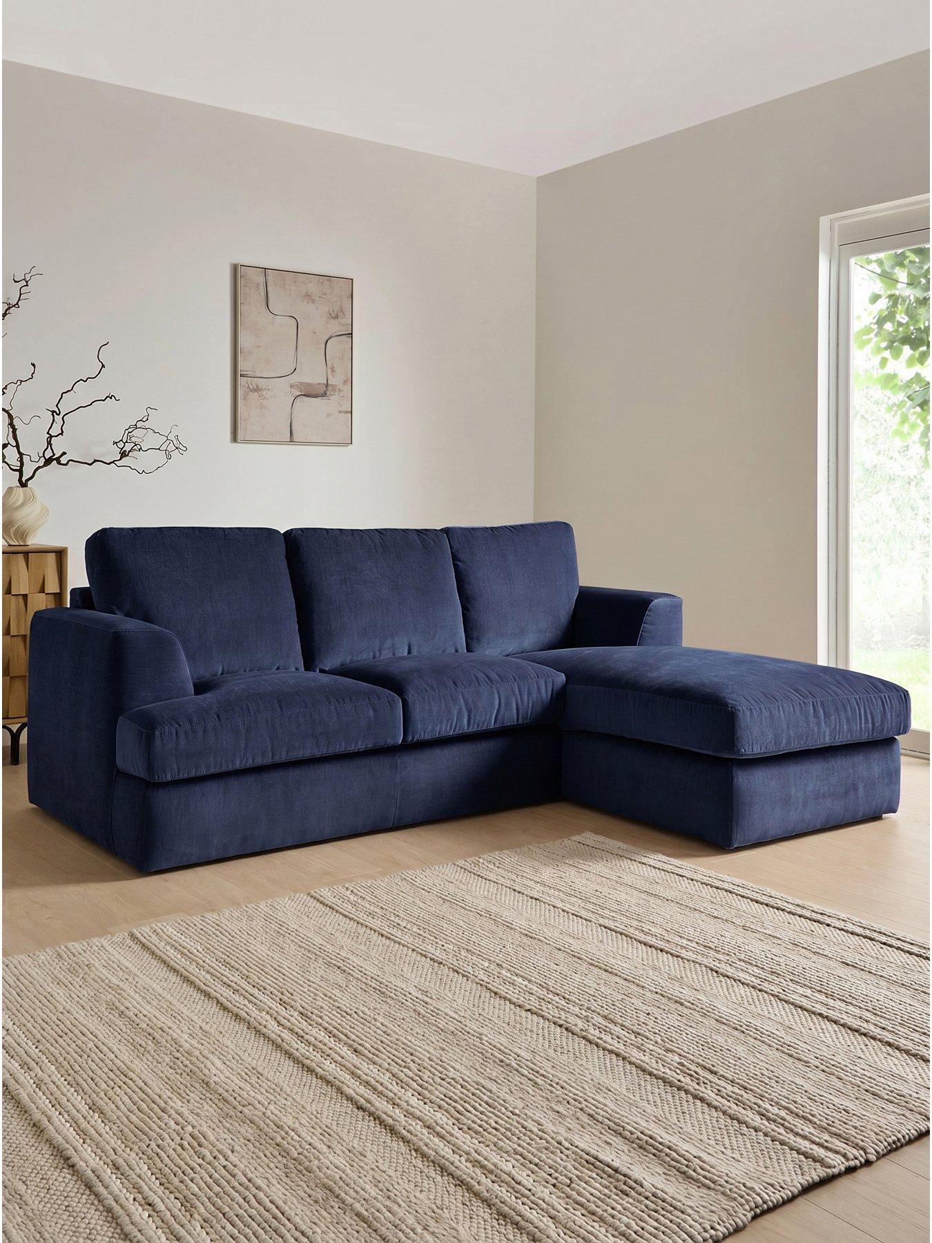 The Very Collection Escana Right Hand 3 Seater Chaise Sofa