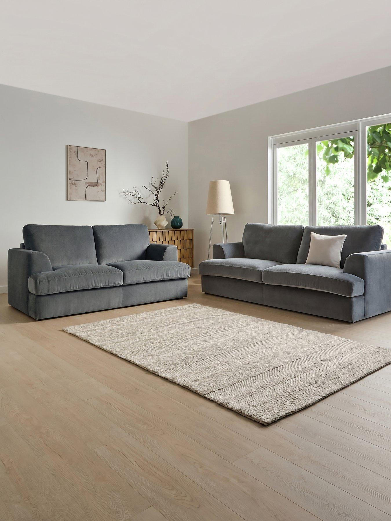 The Very Collection Escana 3 Seater + 2 Seater Sofa Set (Buy  &  SAVE!)