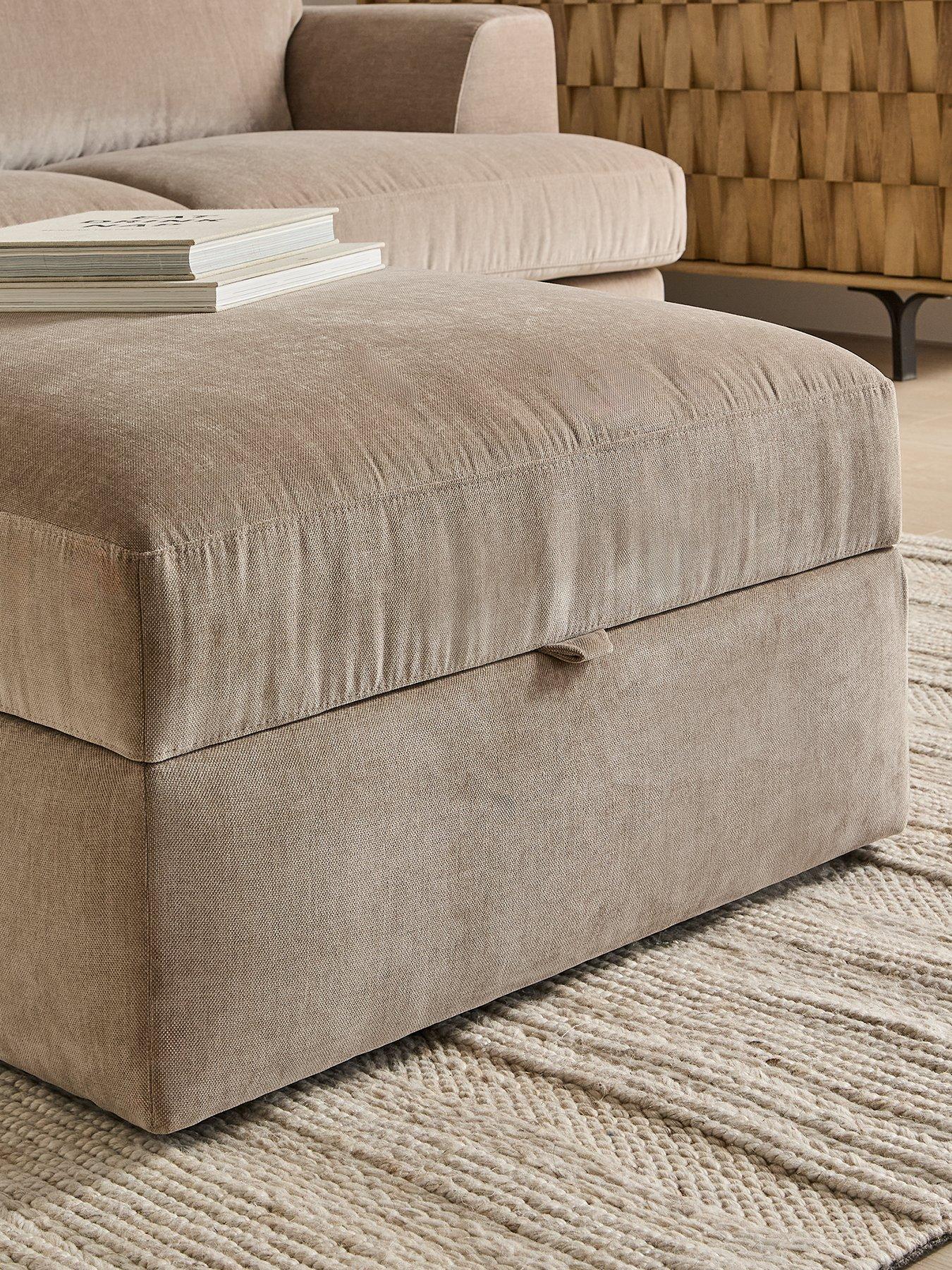 Image 2 of 7 of The Very Collection Escana Storage Footstool