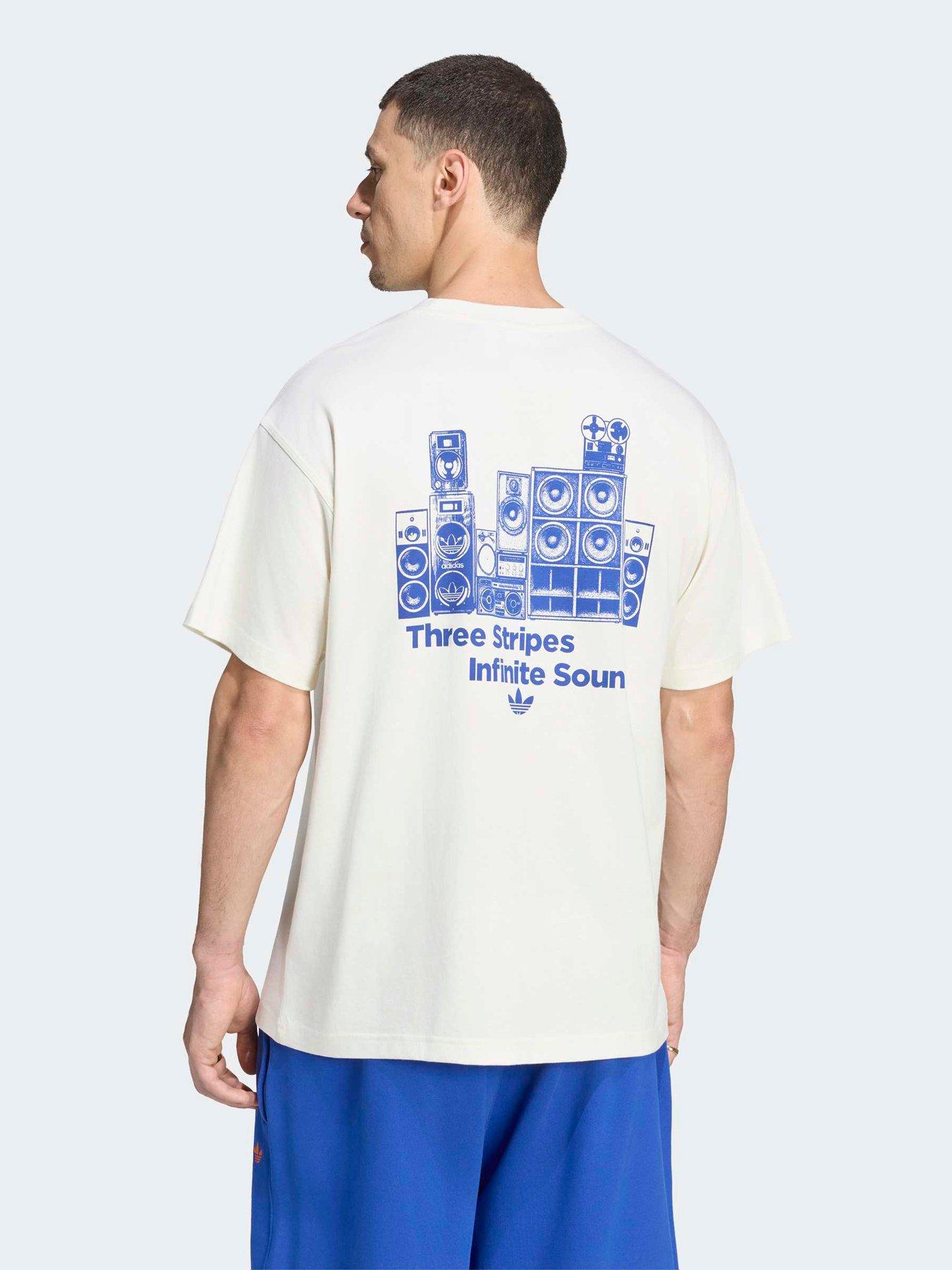 adidas Originals Men's Lo-Fi Graphic T-Shirt - Off White